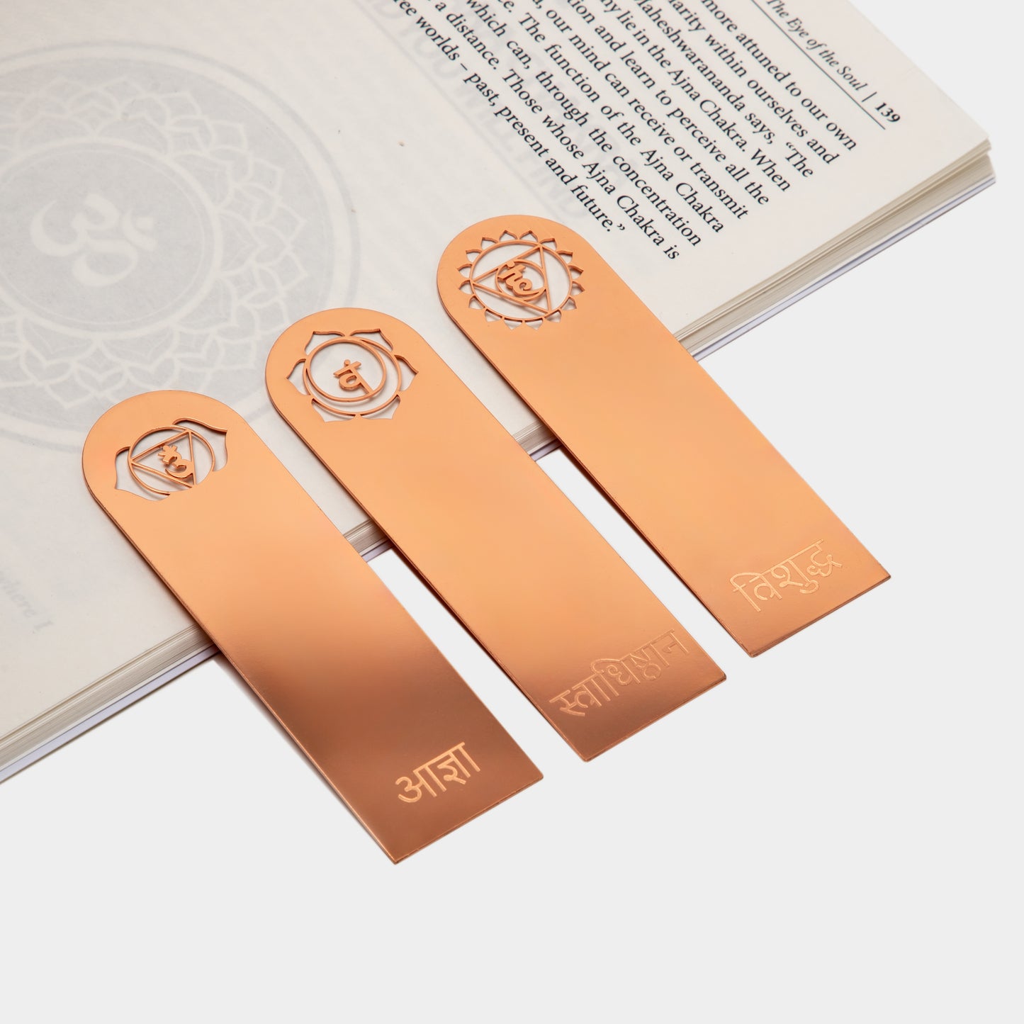 Nadis Chakra Bookmark Flat