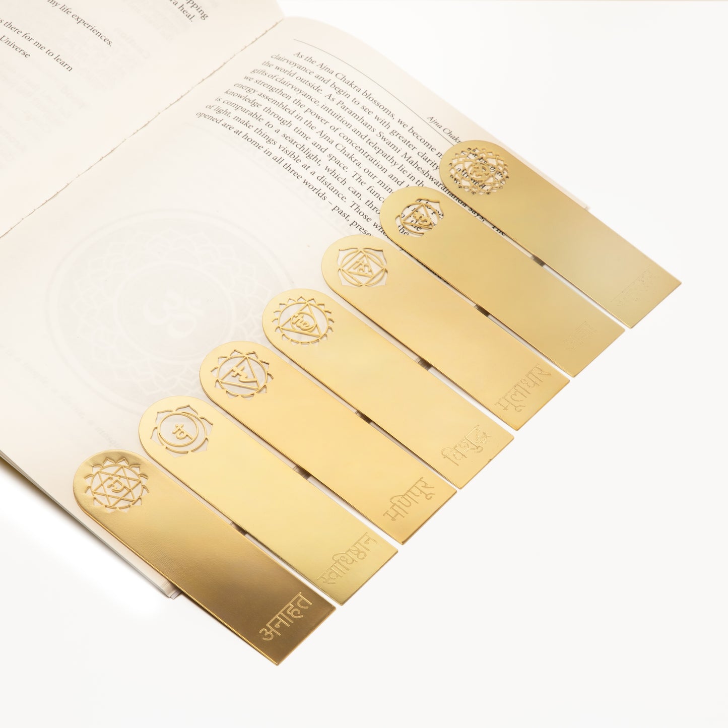 Nadis Chakra Bookmark Flat