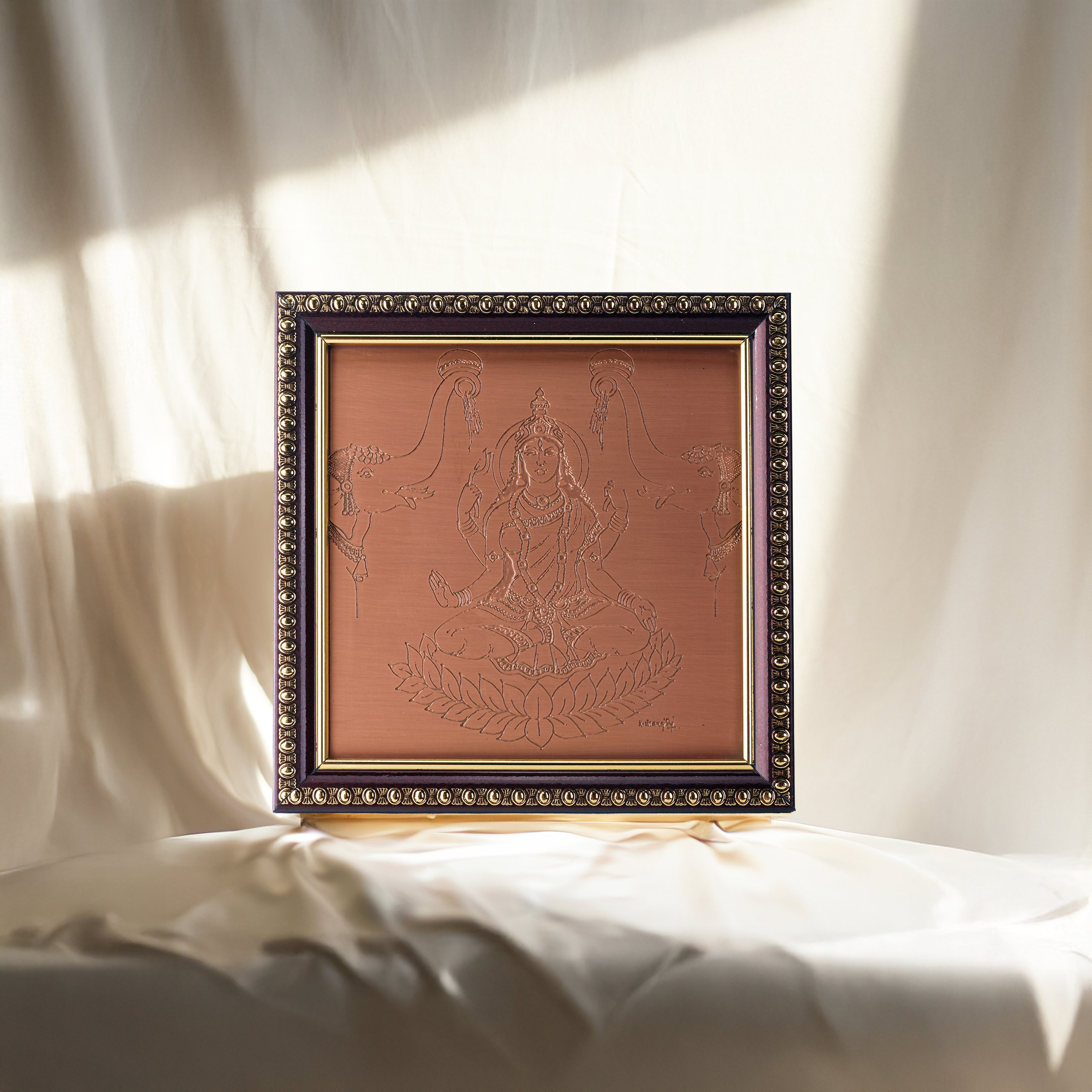 Dasa Mahavidyas Copper Frames - 10 Forms of Goddess Shakti