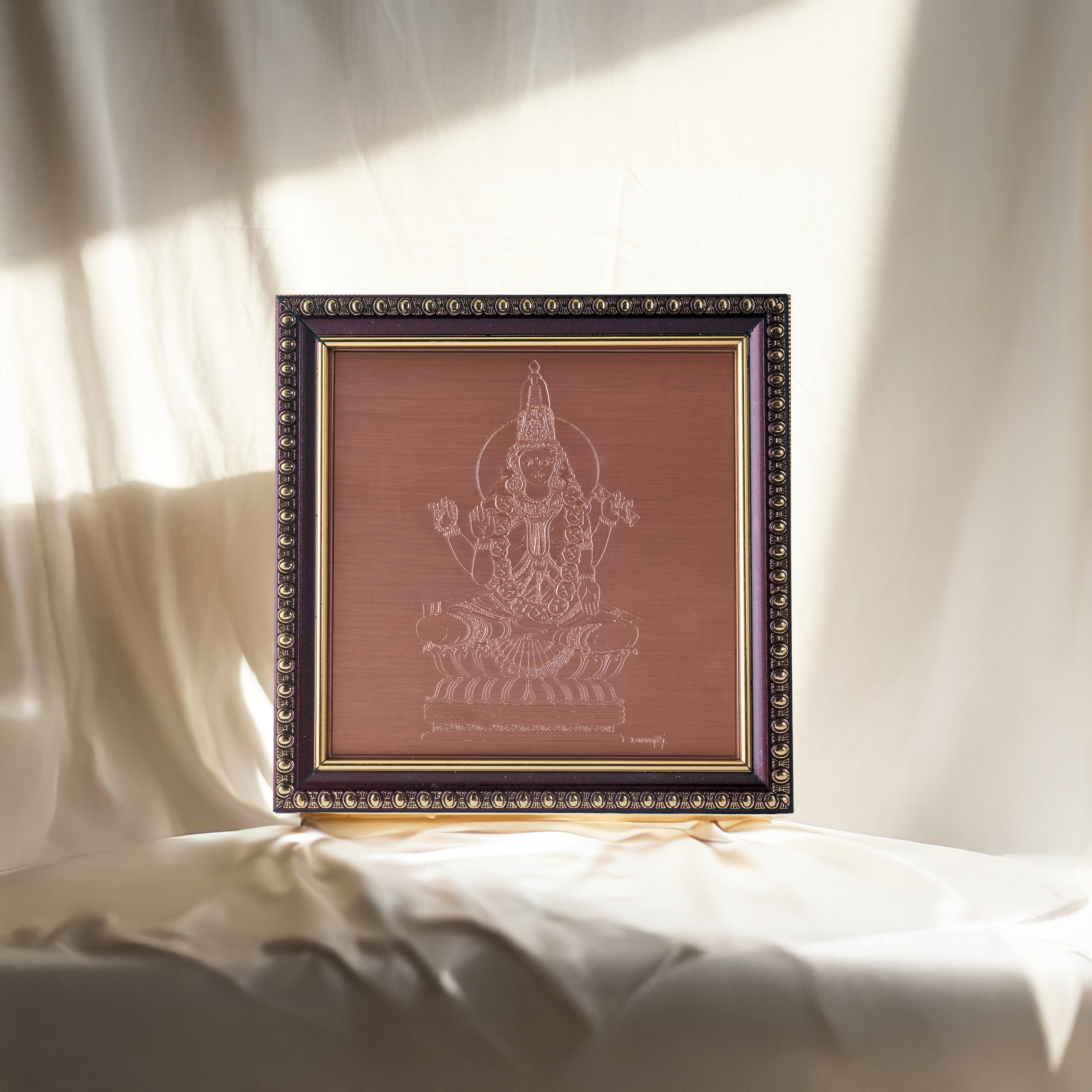 Dasa Mahavidyas Copper Frames - 10 Forms of Goddess Shakti