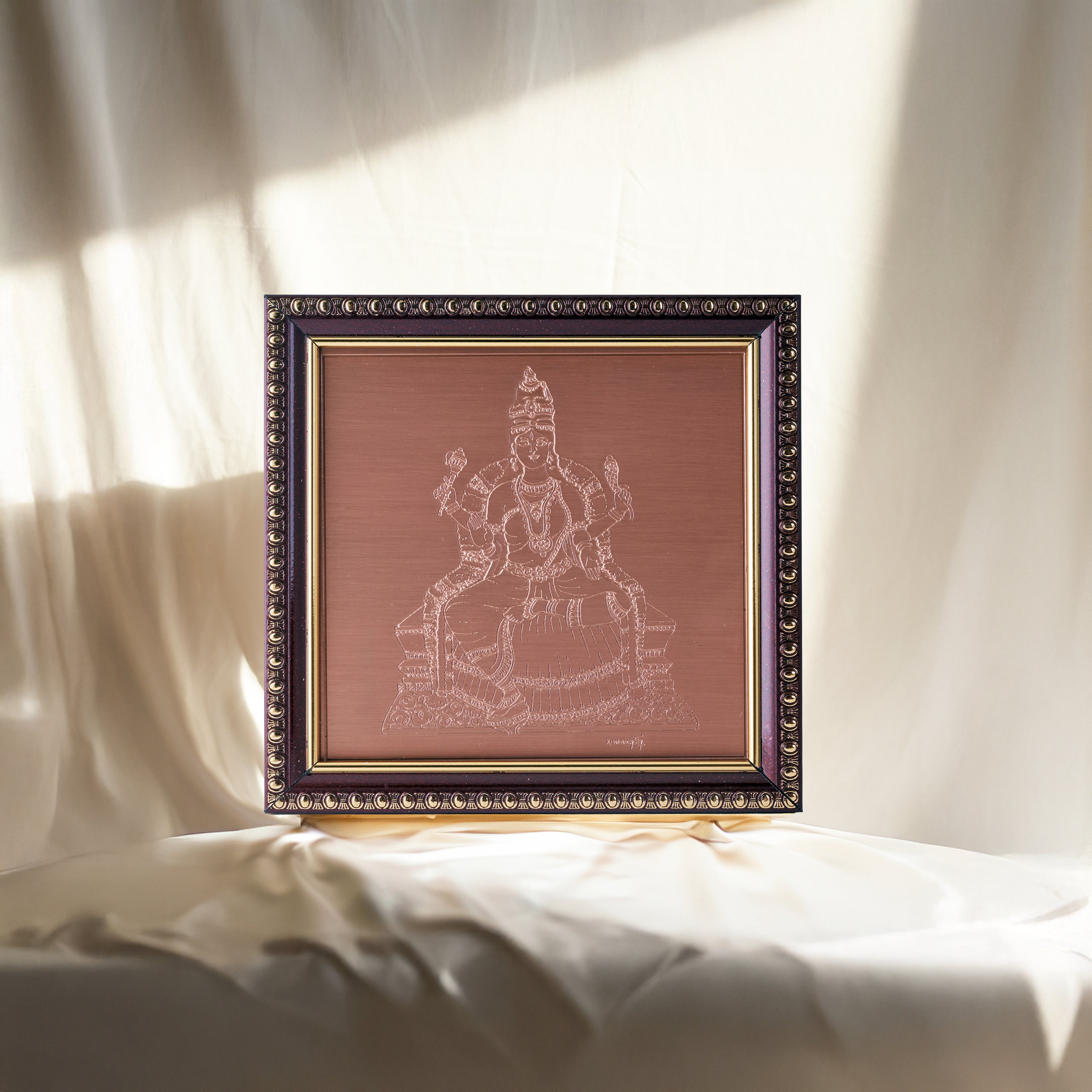 Dasa Mahavidyas Copper Frames - 10 Forms of Goddess Shakti