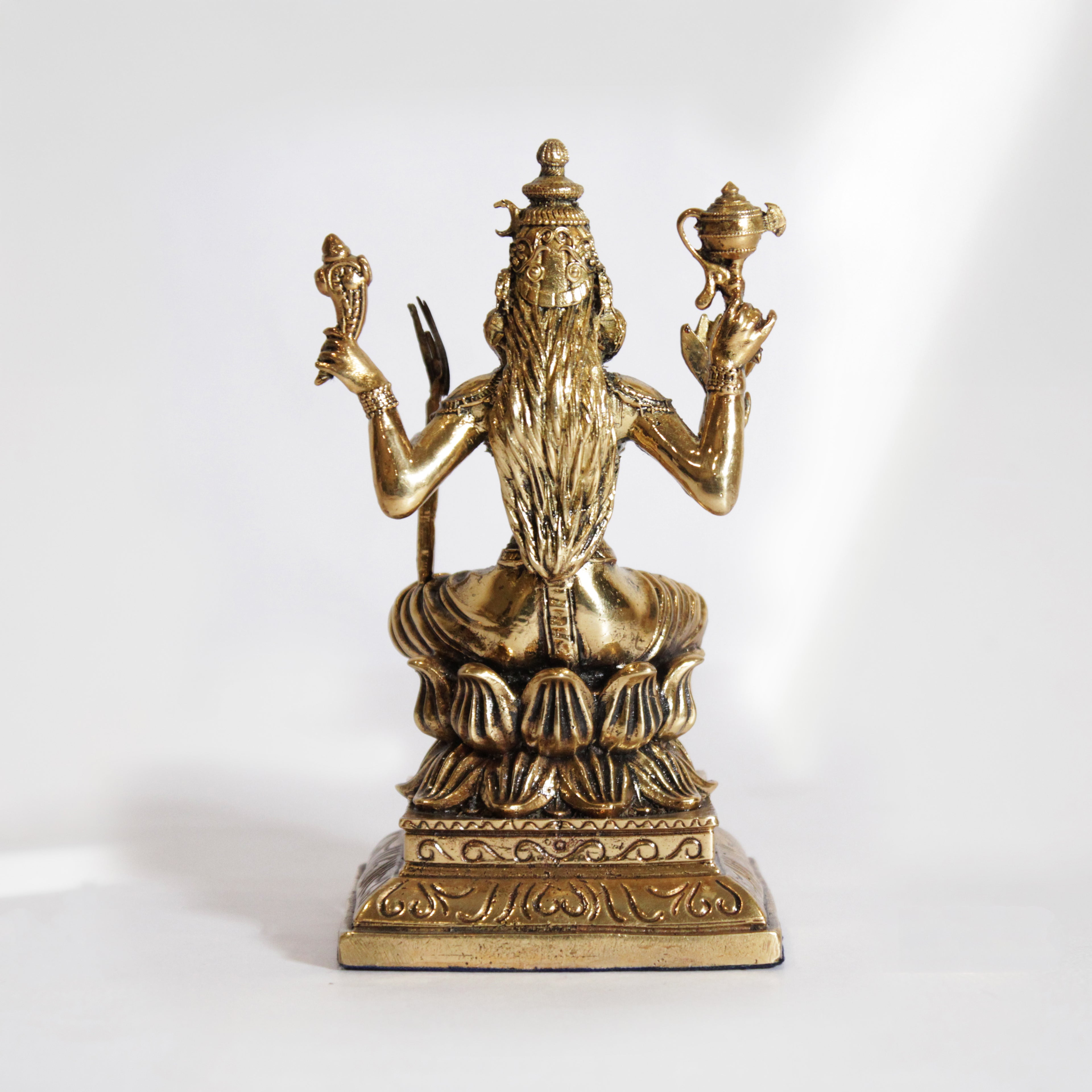 Lalita Tripura Sundari Idol Pure Brass