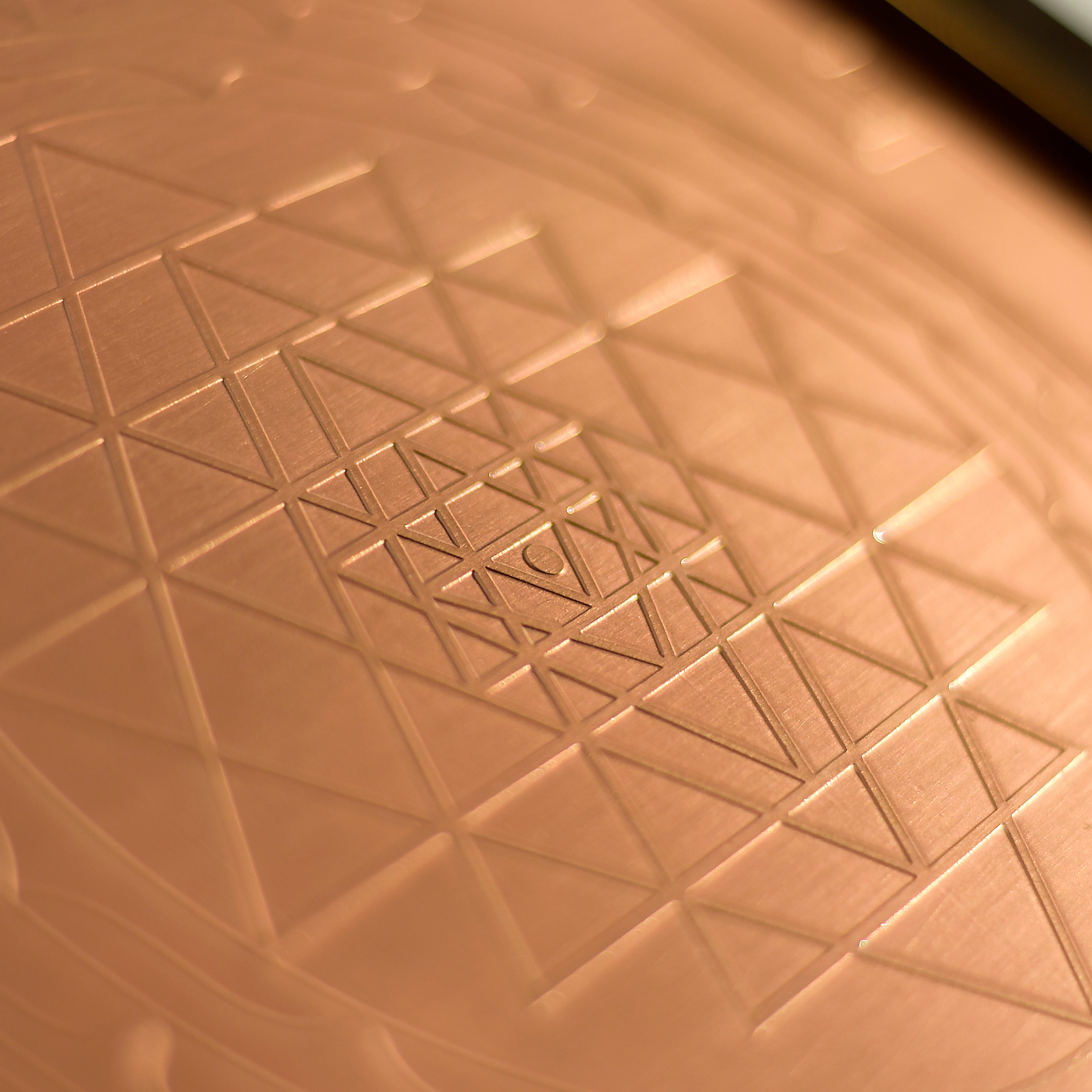 Sri Chakra Yantra Copper Embossed
