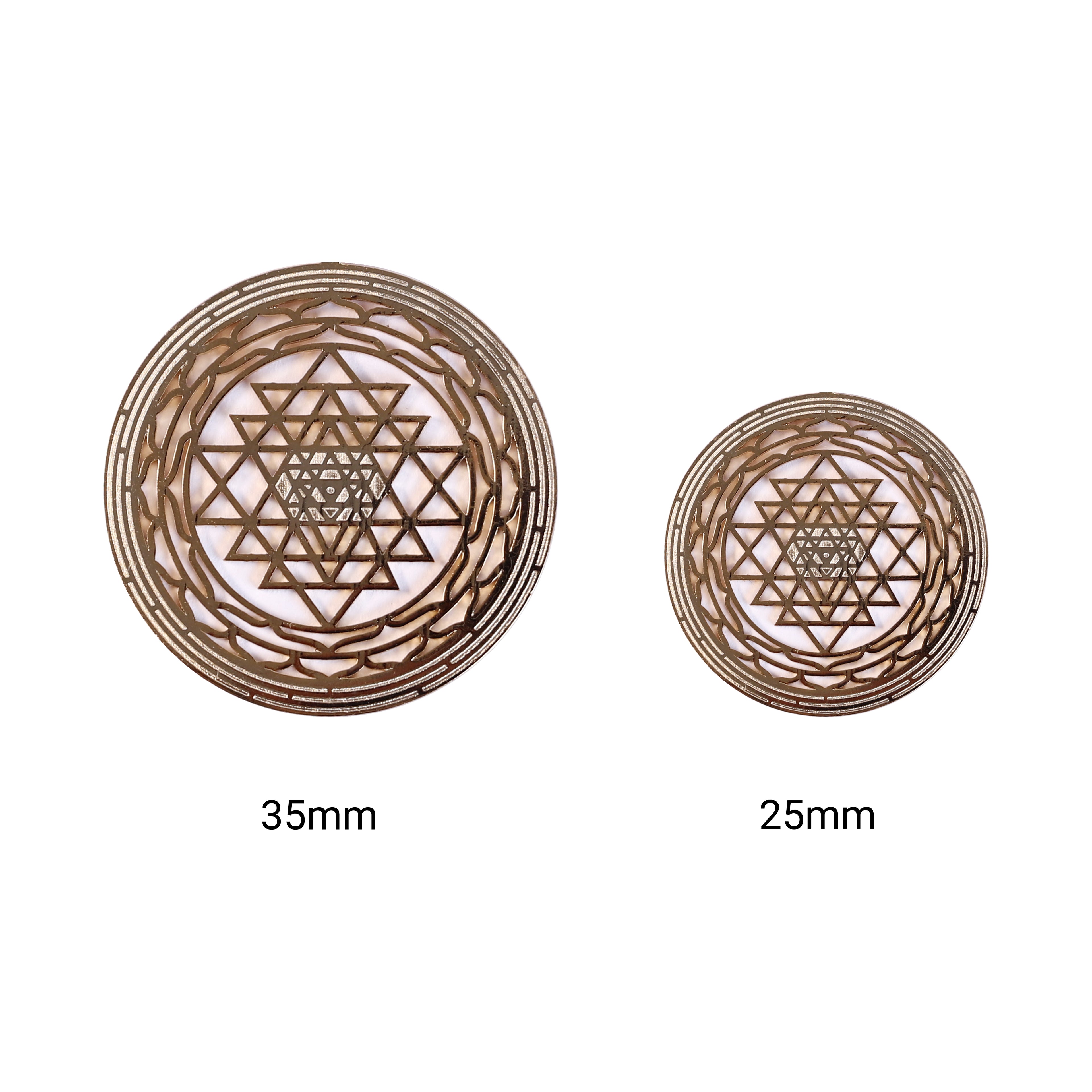 Sri Chakra Yantra Veerya Earrings