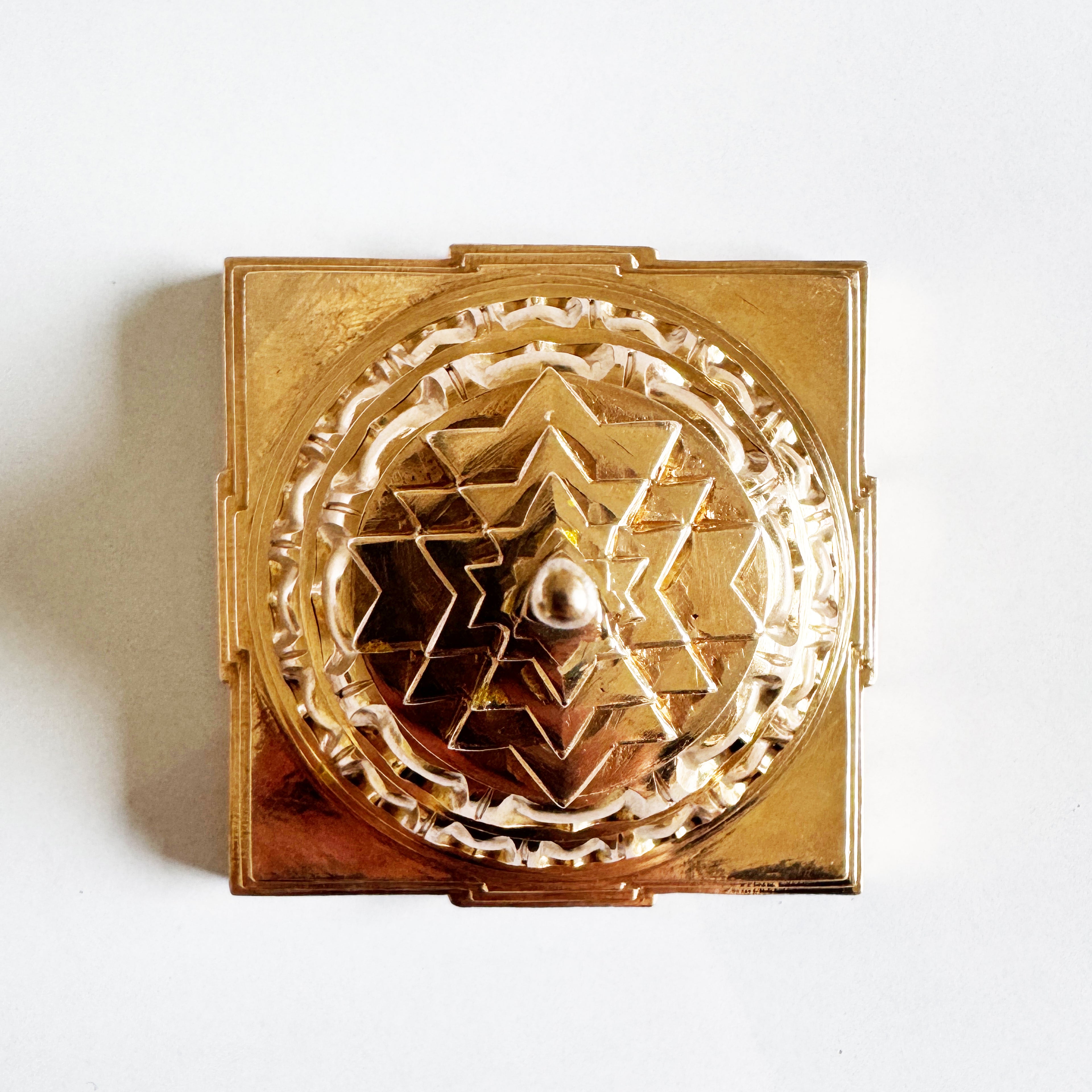 Panchaloha Maha Meru Sri Yantra