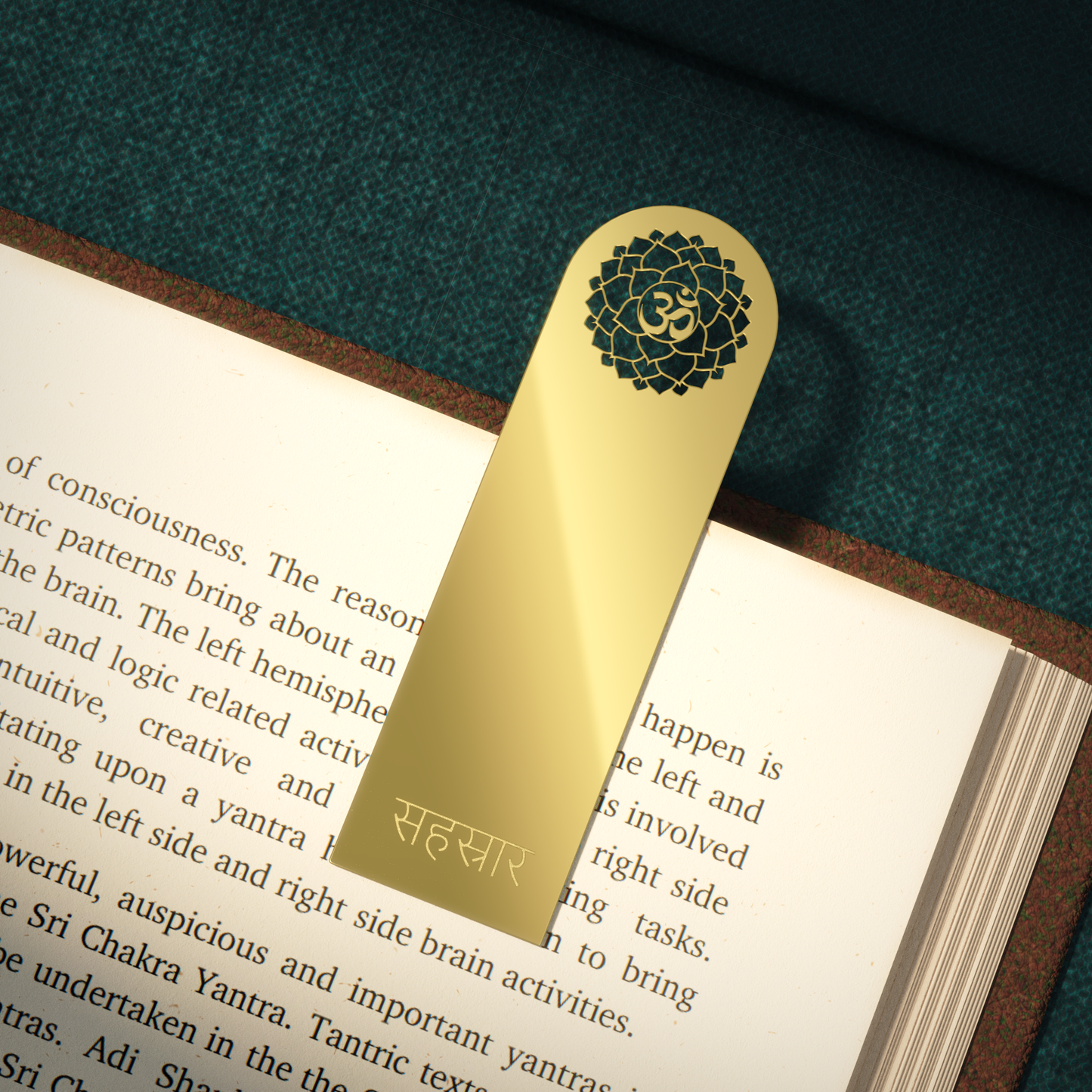 Nadis Chakra Bookmark Flat