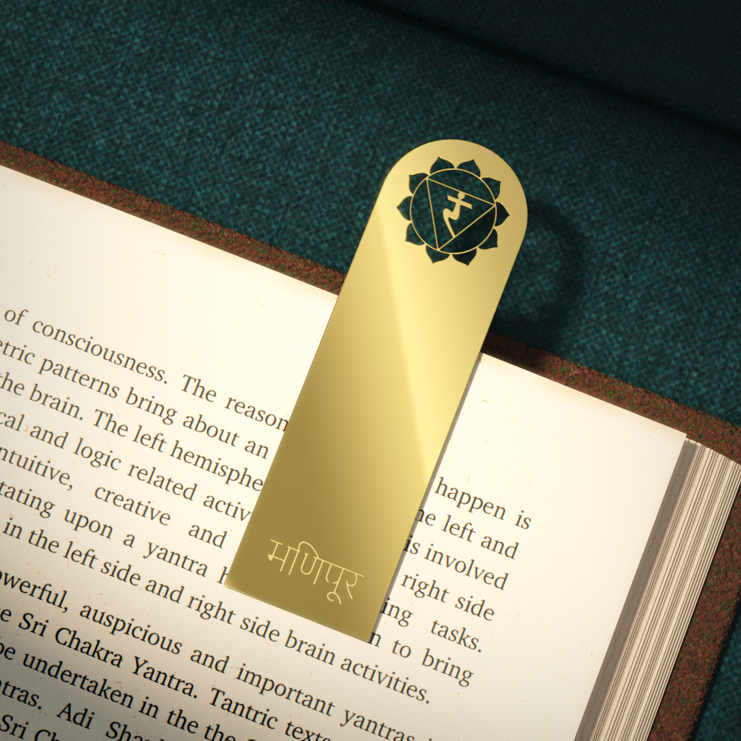 Nadis Chakra Bookmark Flat