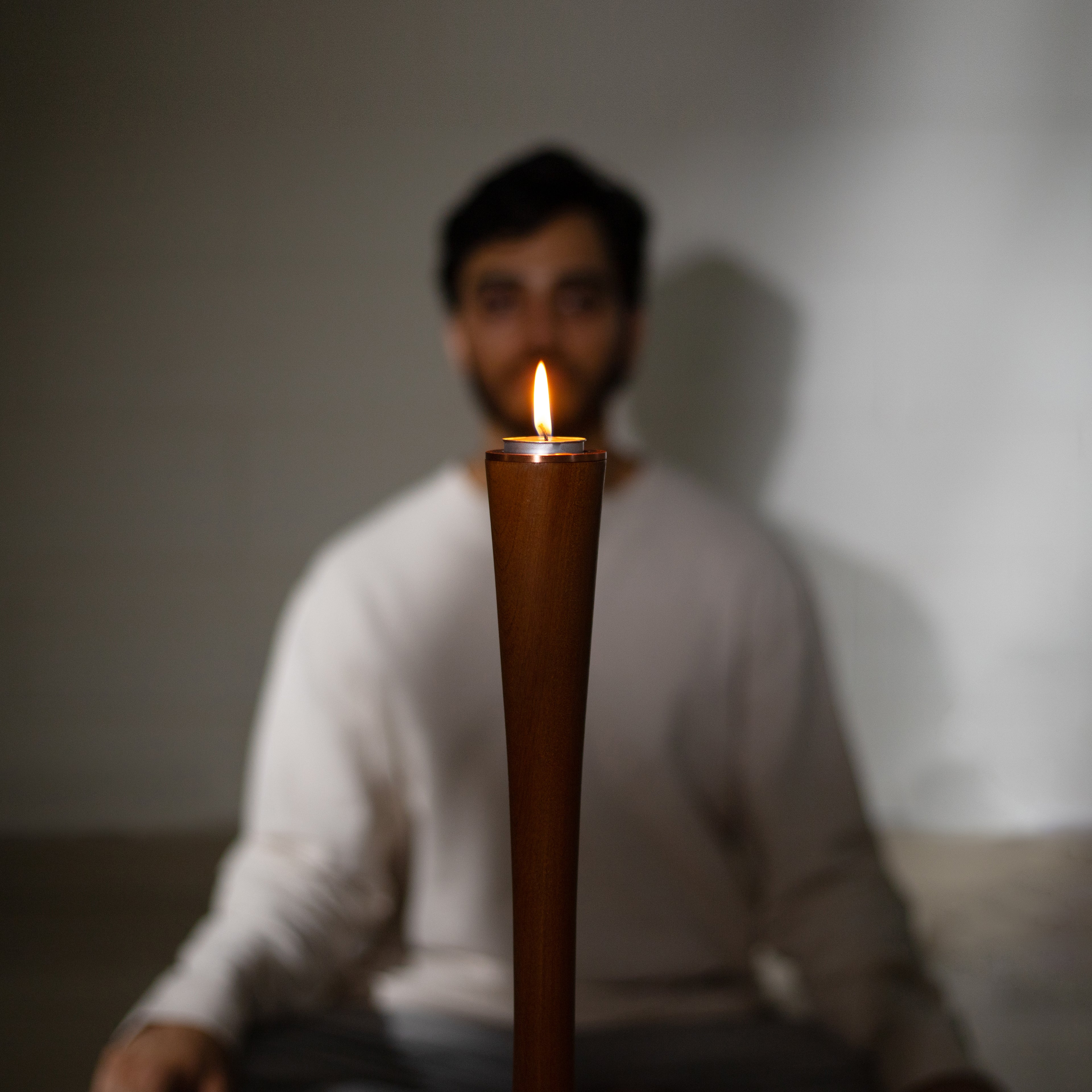 Trataka Meditation Candle Stand
