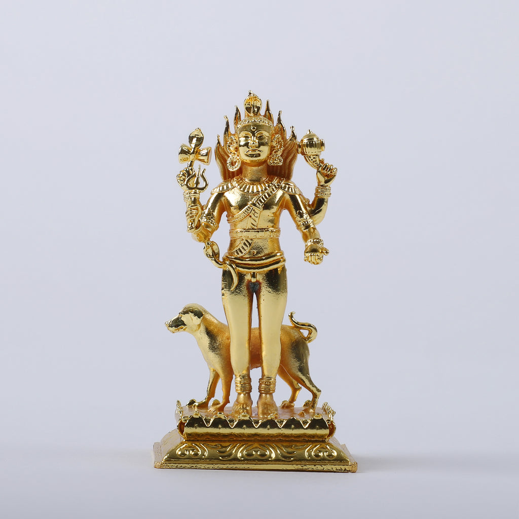Kala Bhairava Idol Pure Brass