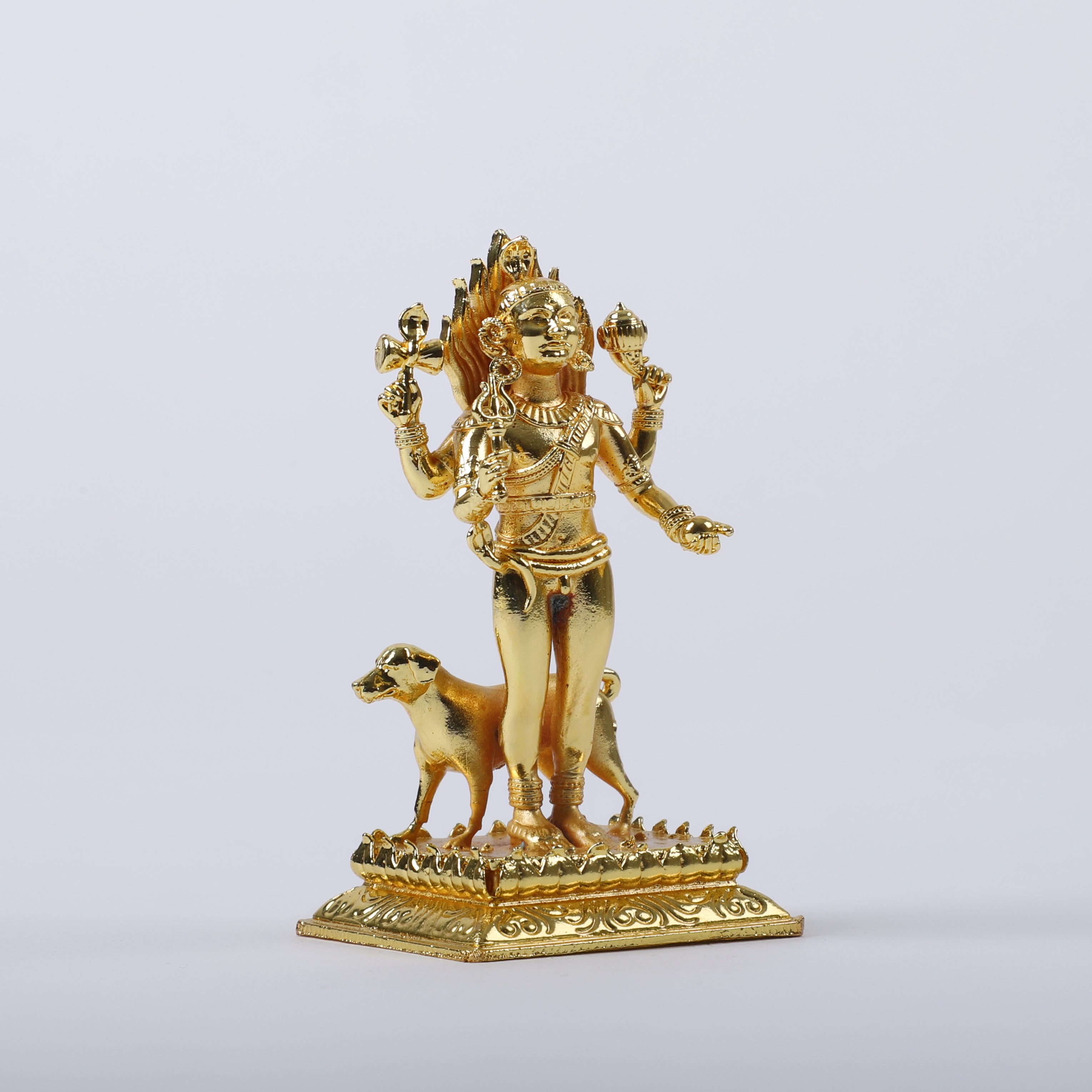 Kala Bhairava Idol Pure Brass