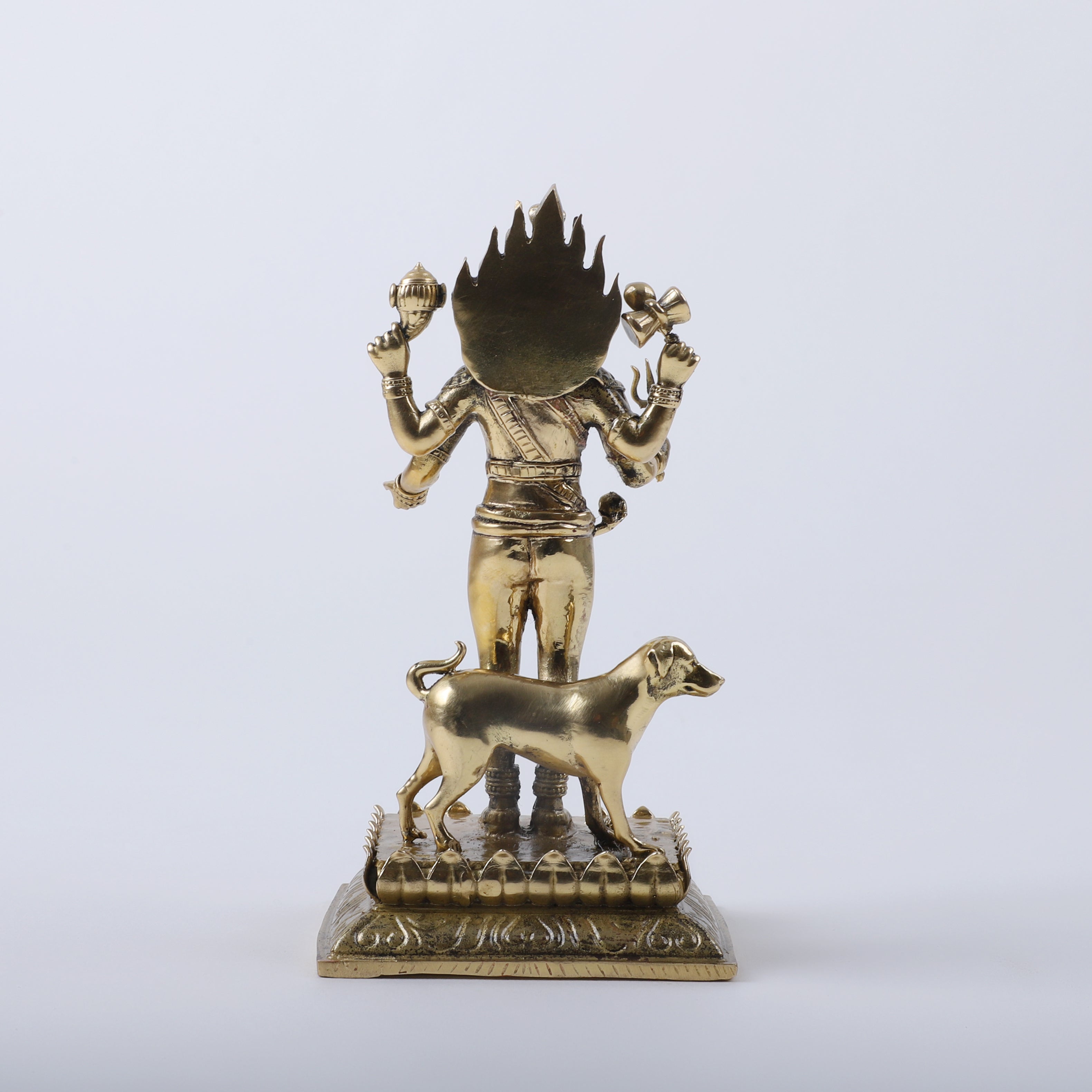 Kala Bhairava Idol Pure Brass