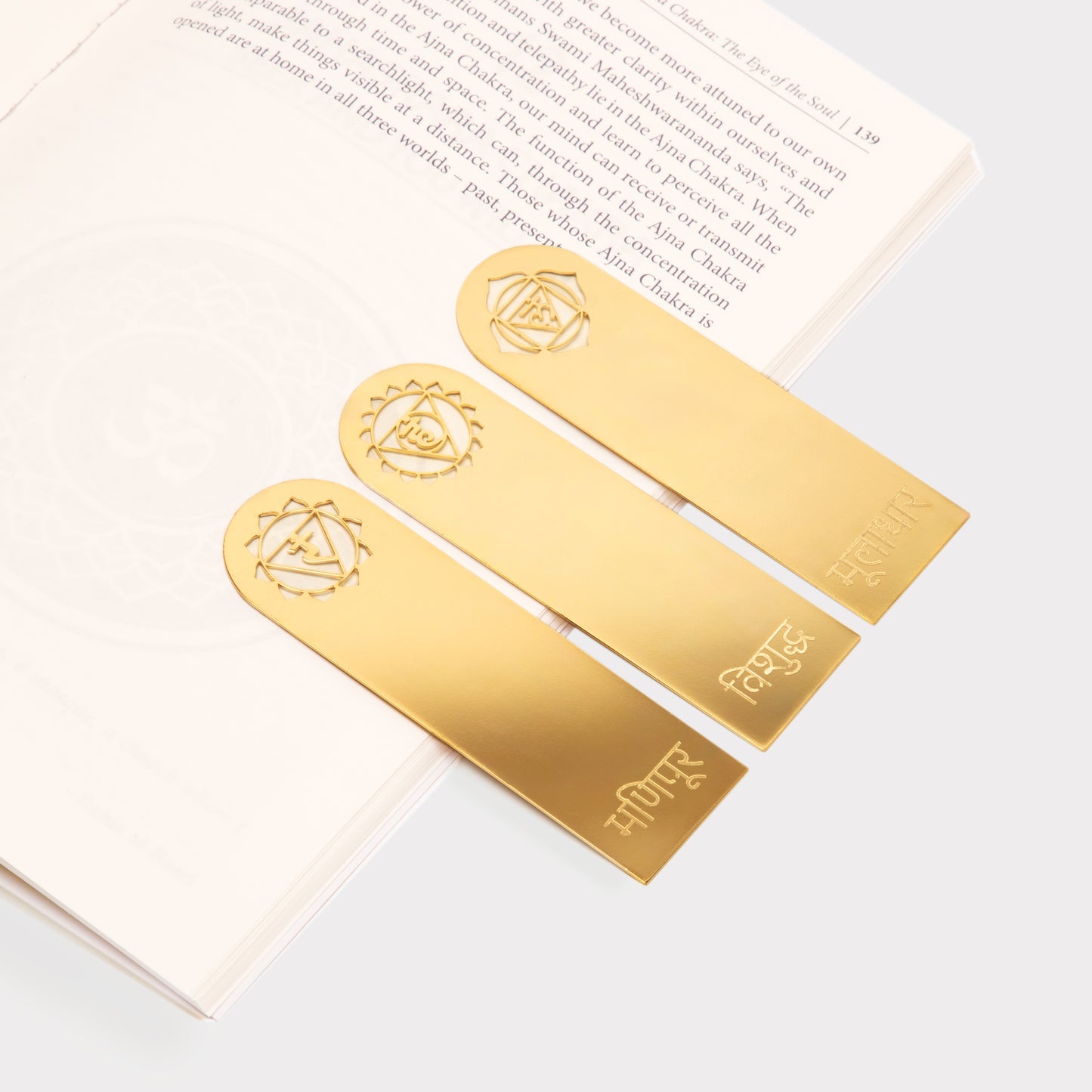 Nadis Chakra Bookmark Flat