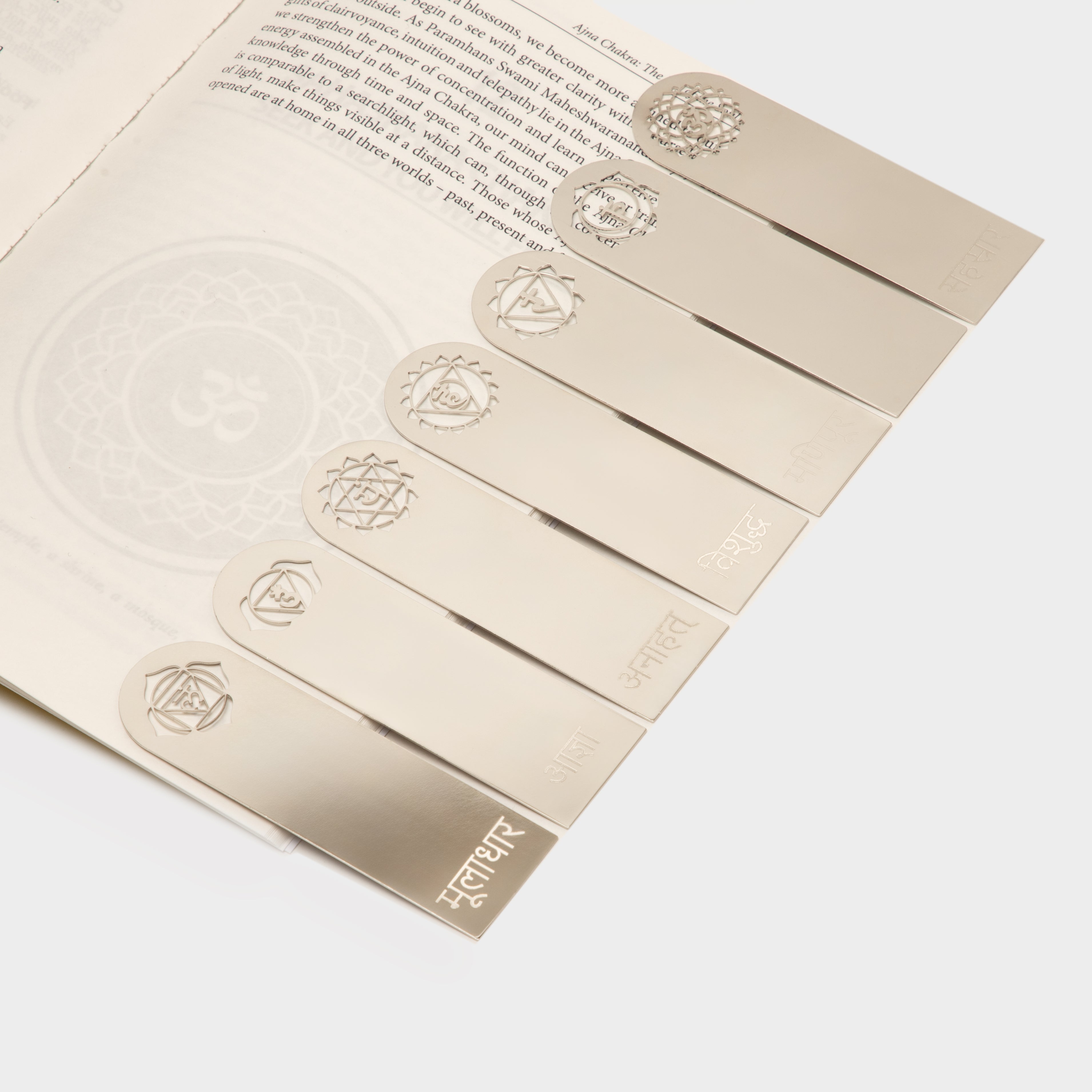 Nadis Chakra Bookmark Flat
