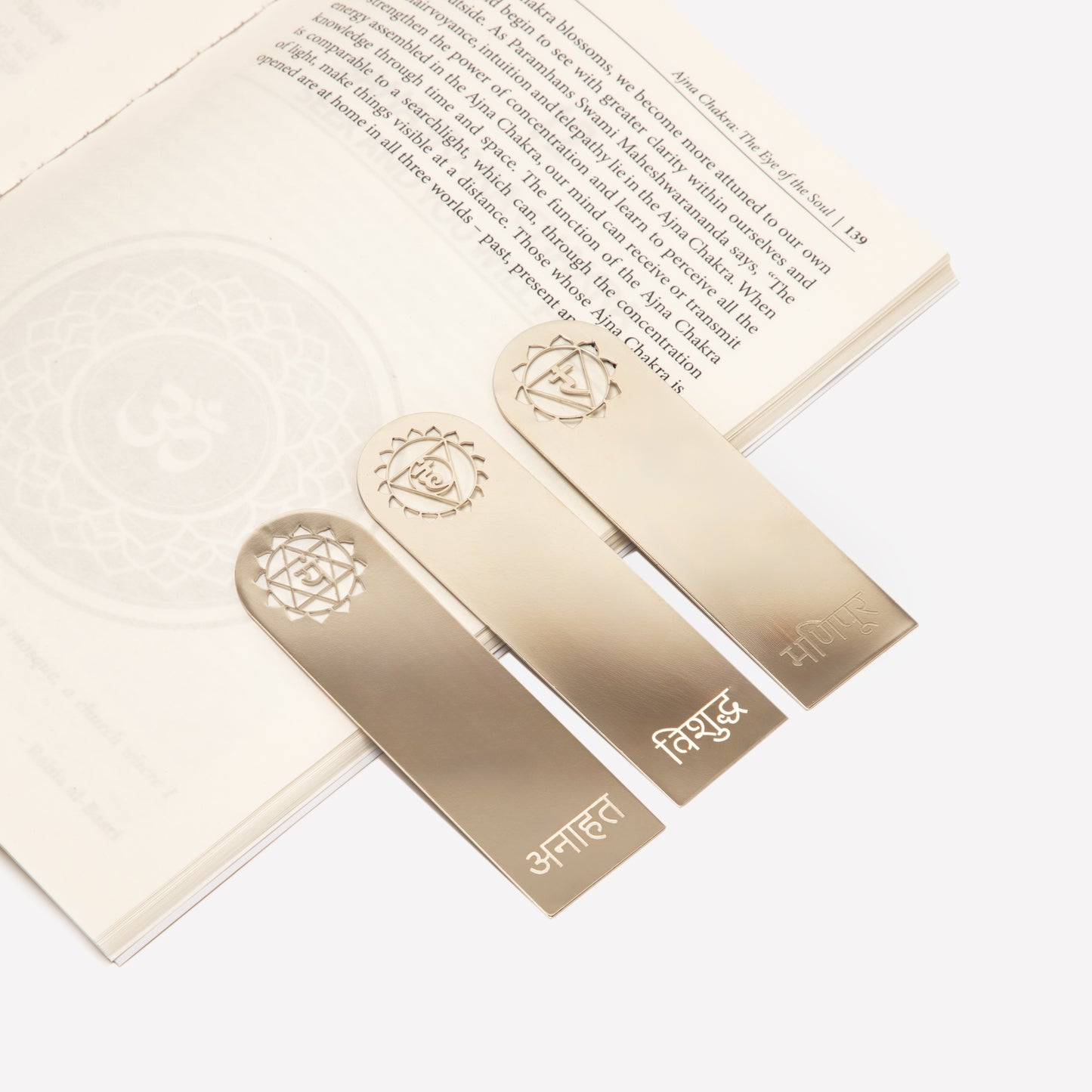 Nadis Chakra Bookmark Flat