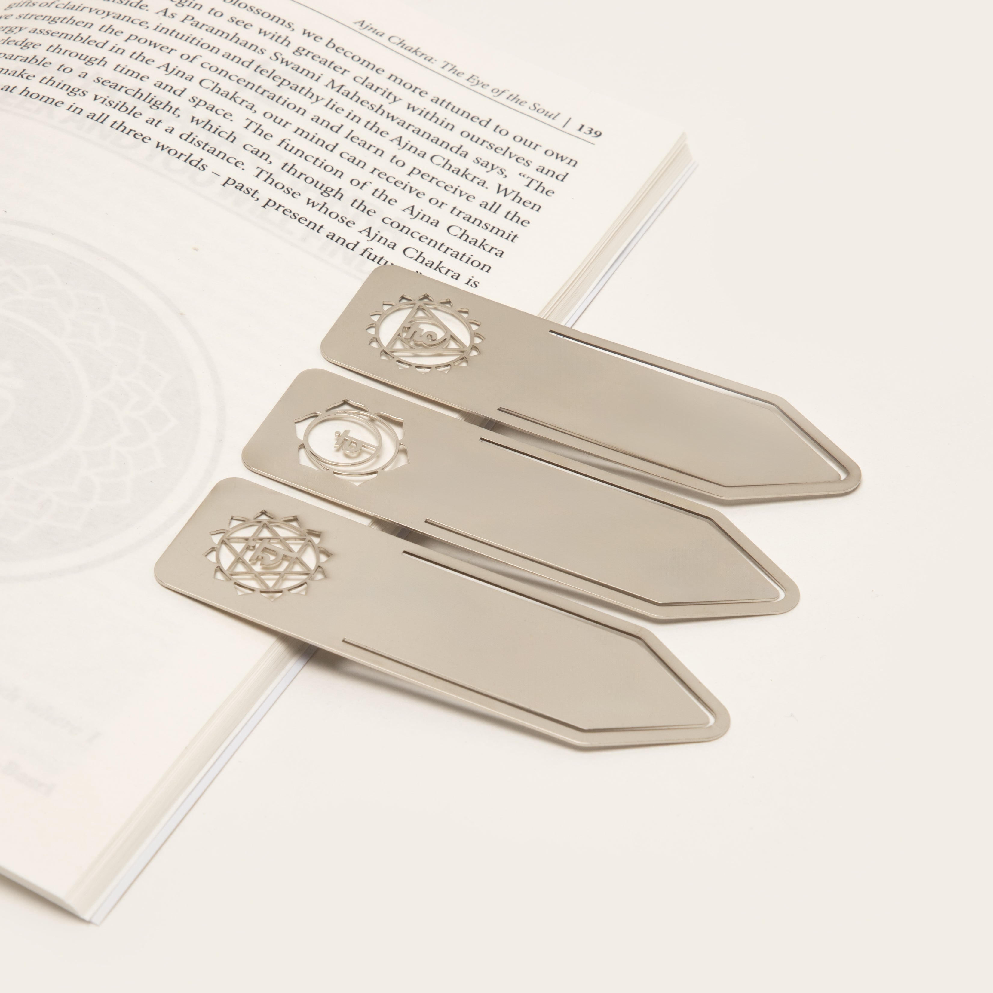 Nadis Chakra Clipper Bookmark Triangle