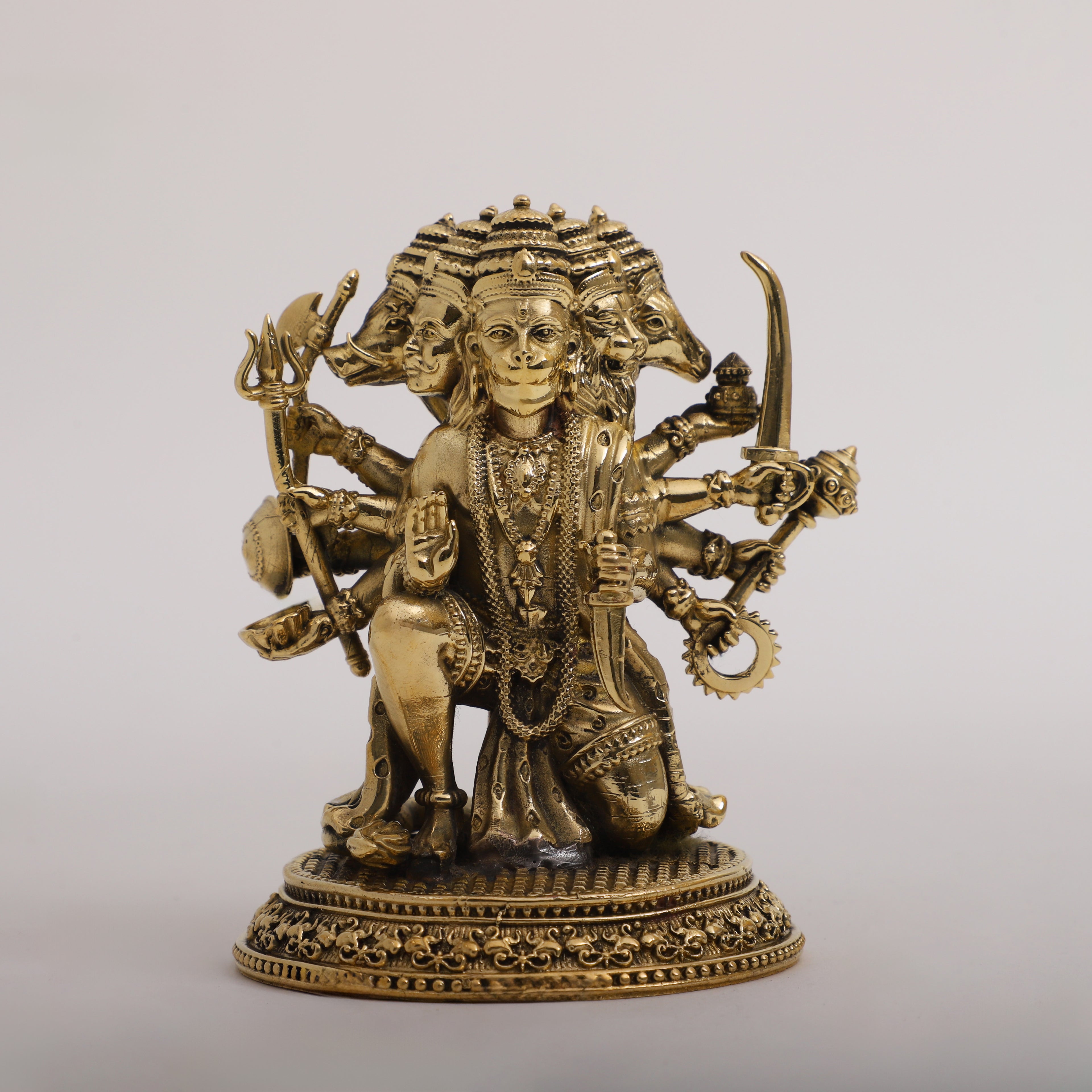 Brass Pancha Mukhi Hanuman