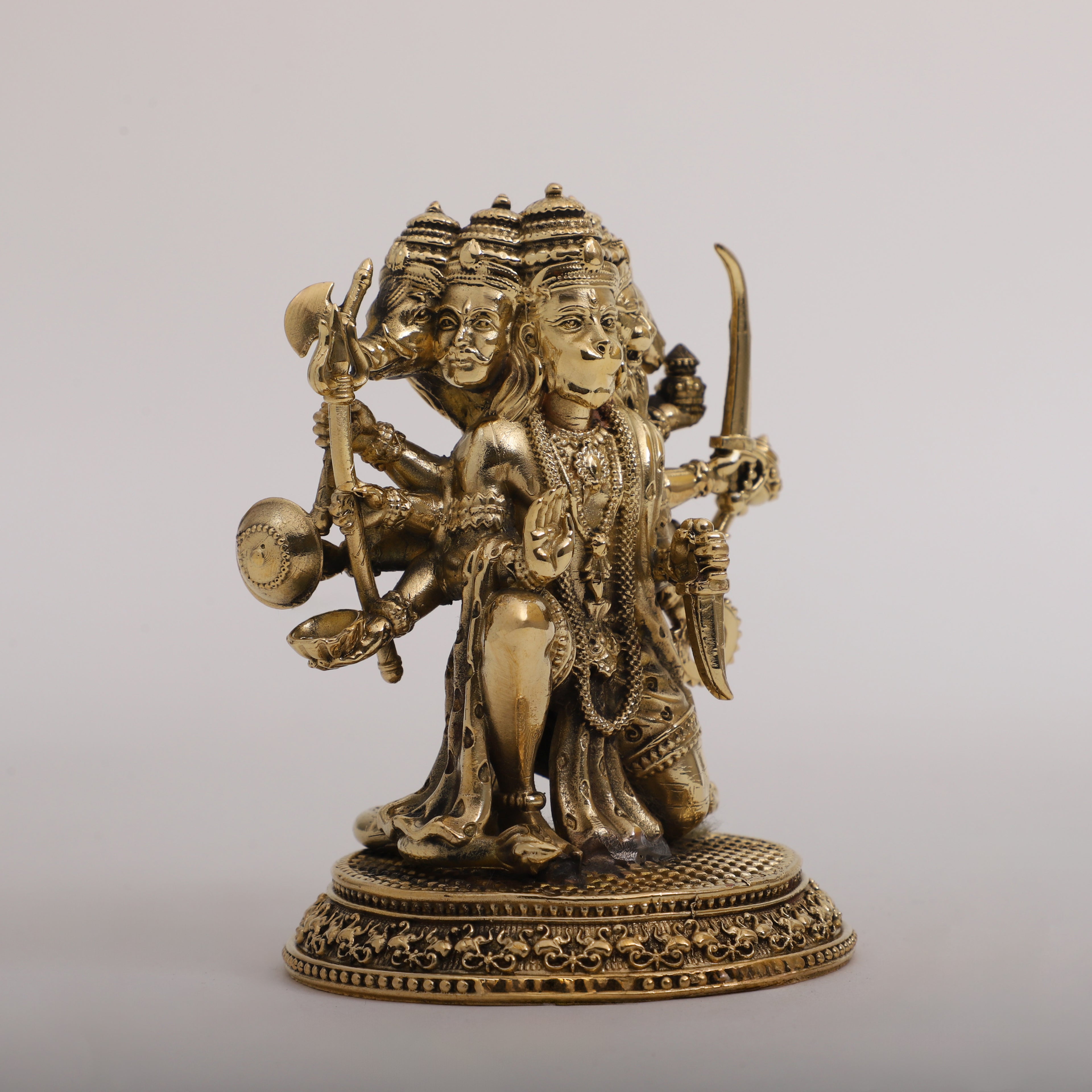 Brass Pancha Mukhi Hanuman