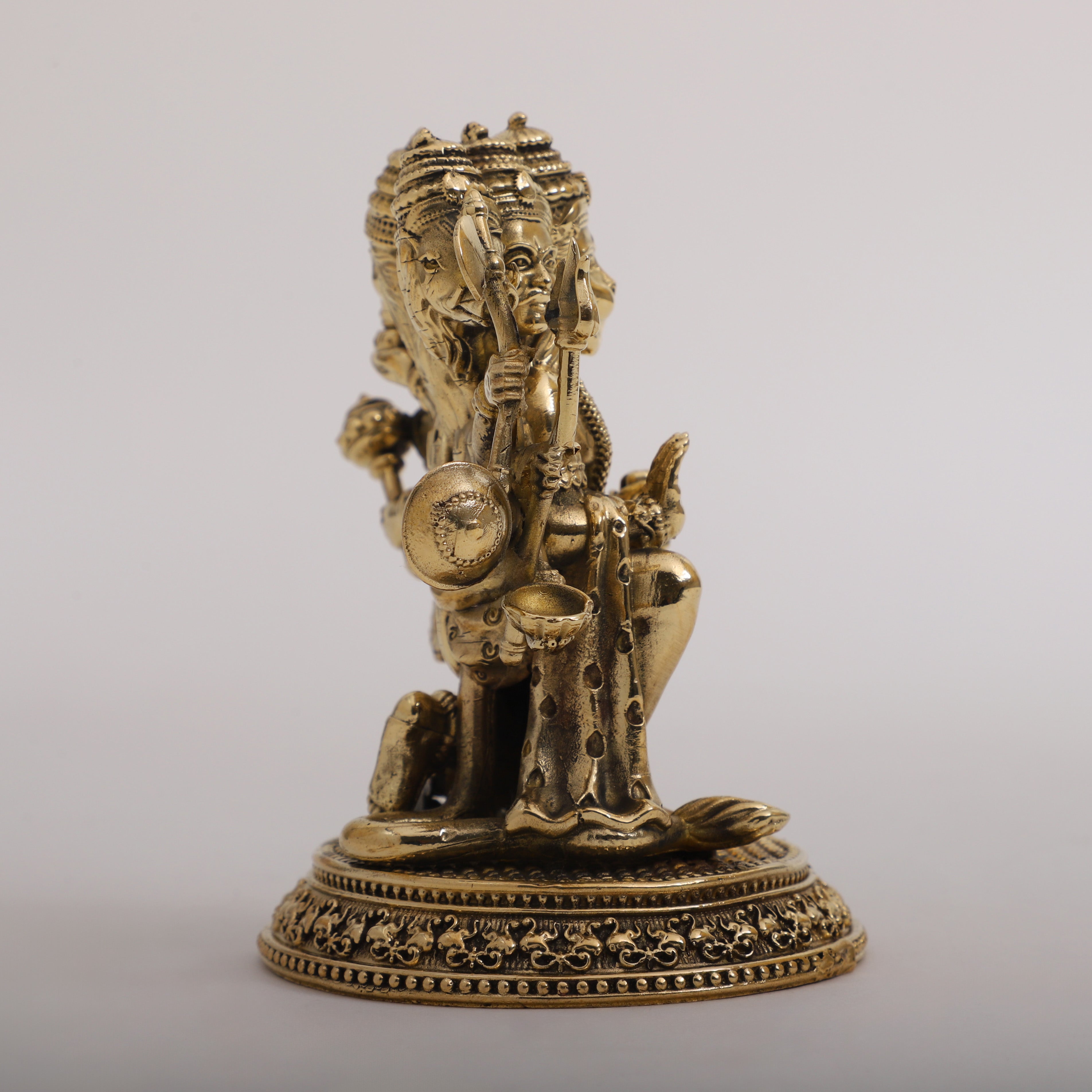 Brass Pancha Mukhi Hanuman
