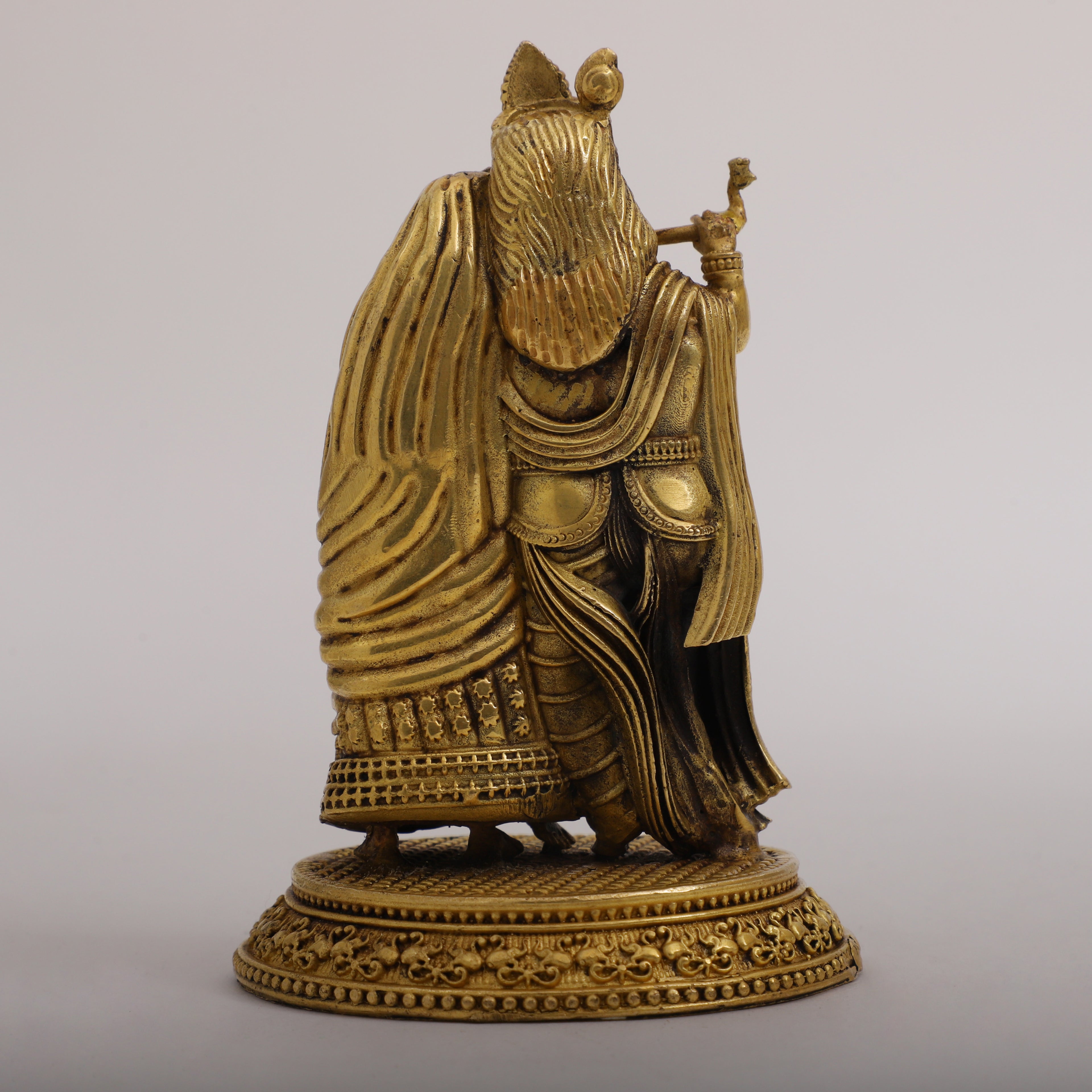 Brass Radha-Krishna standing