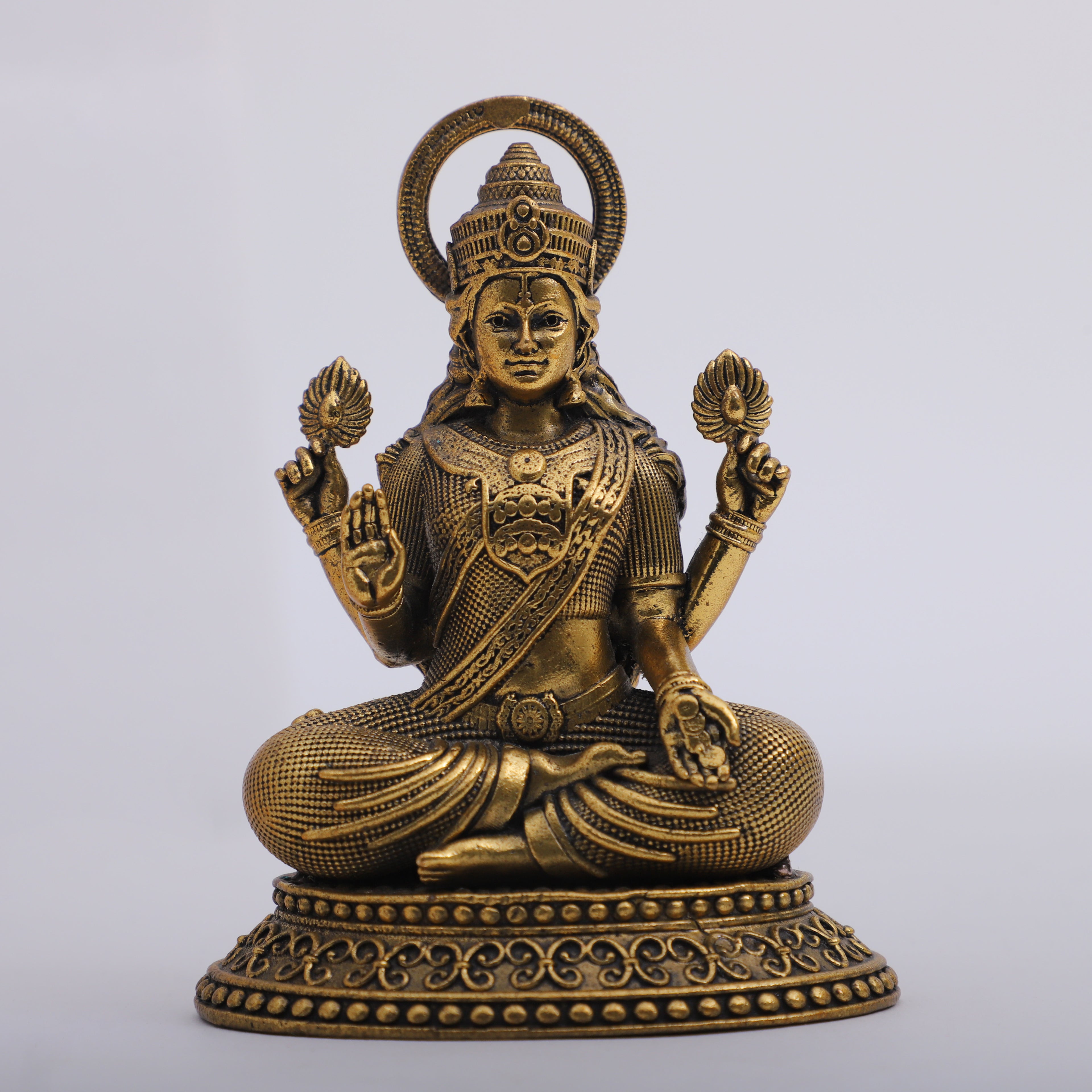 Brass Goddess Laxmi