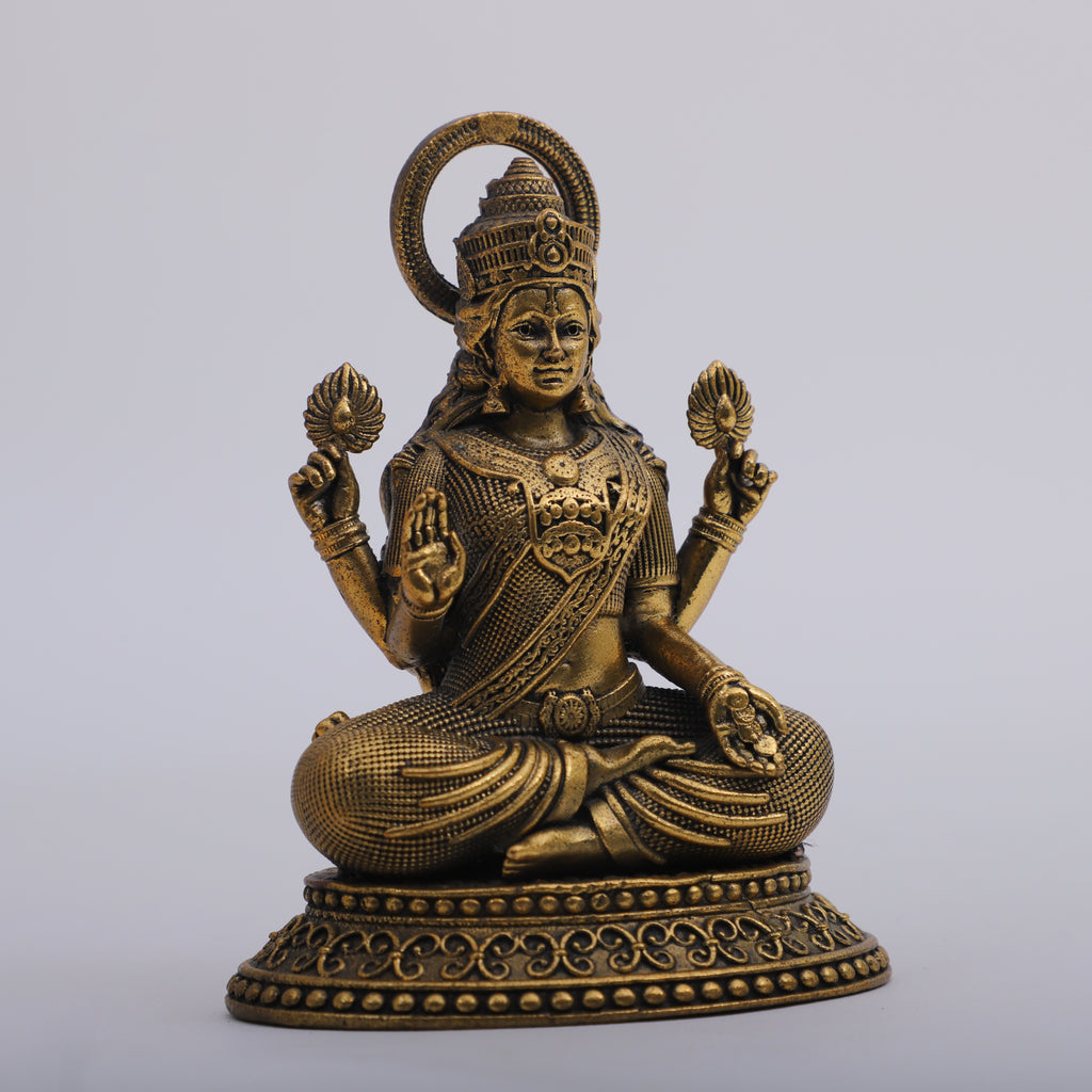 Brass Goddess Laxmi