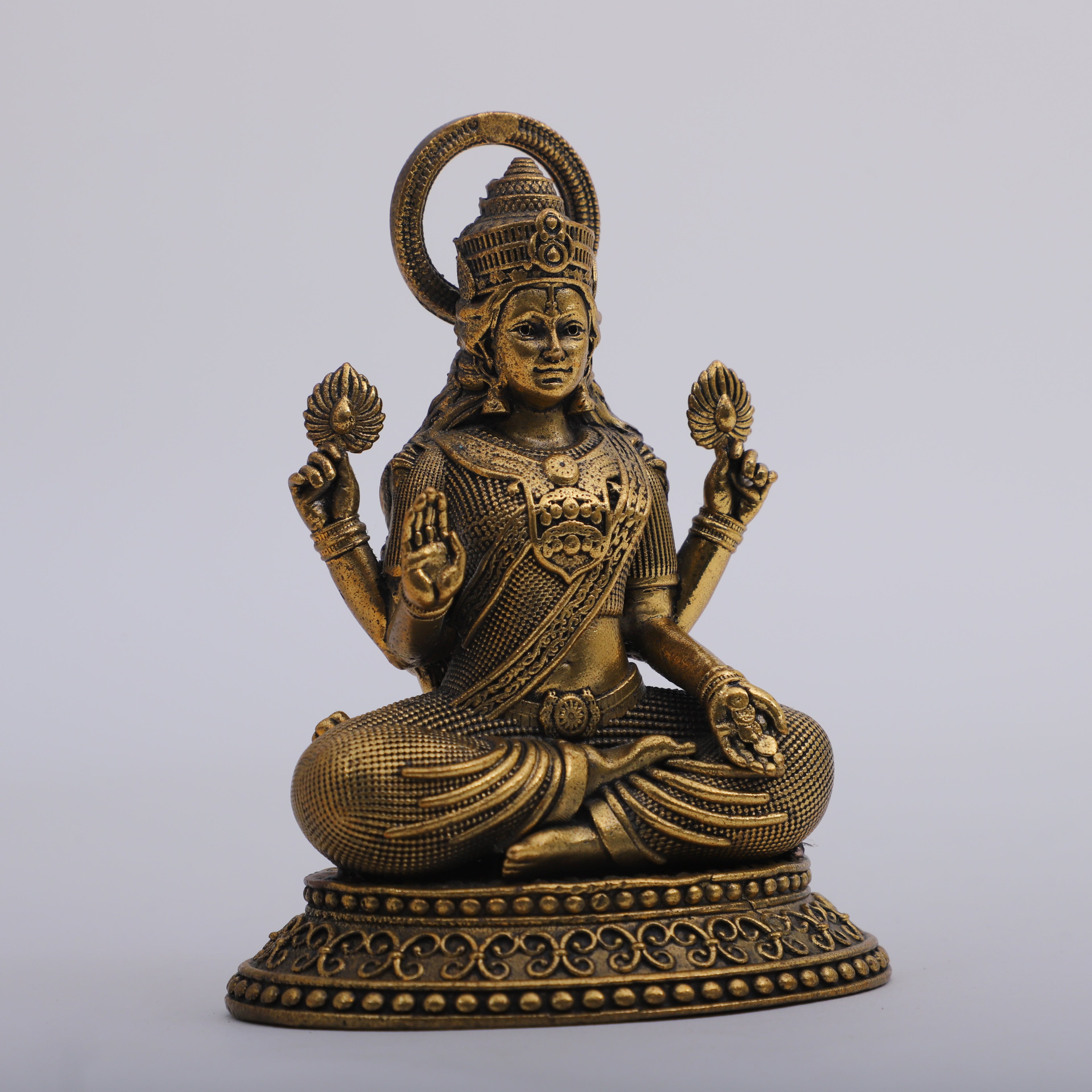 Brass Goddess Laxmi