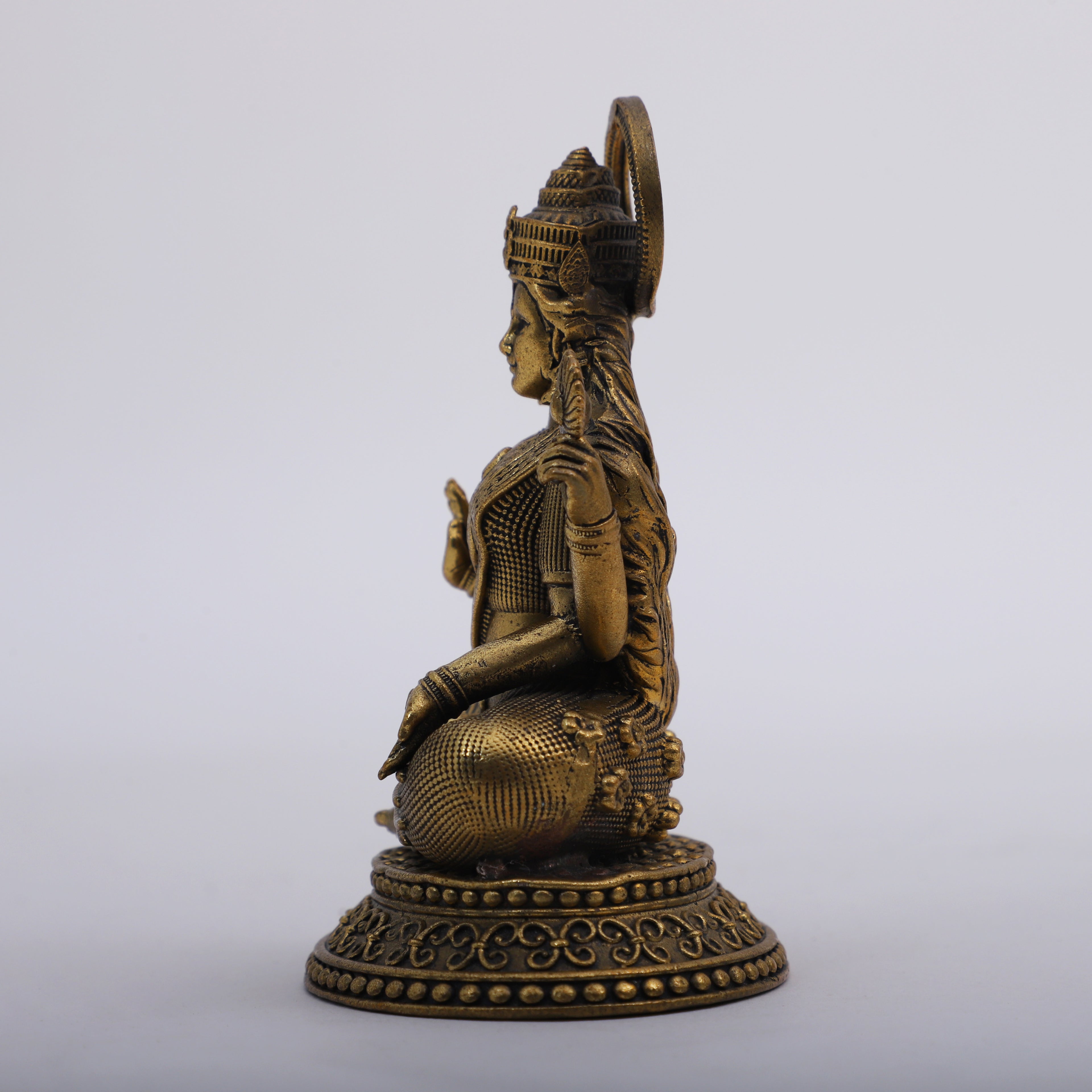 Brass Goddess Laxmi
