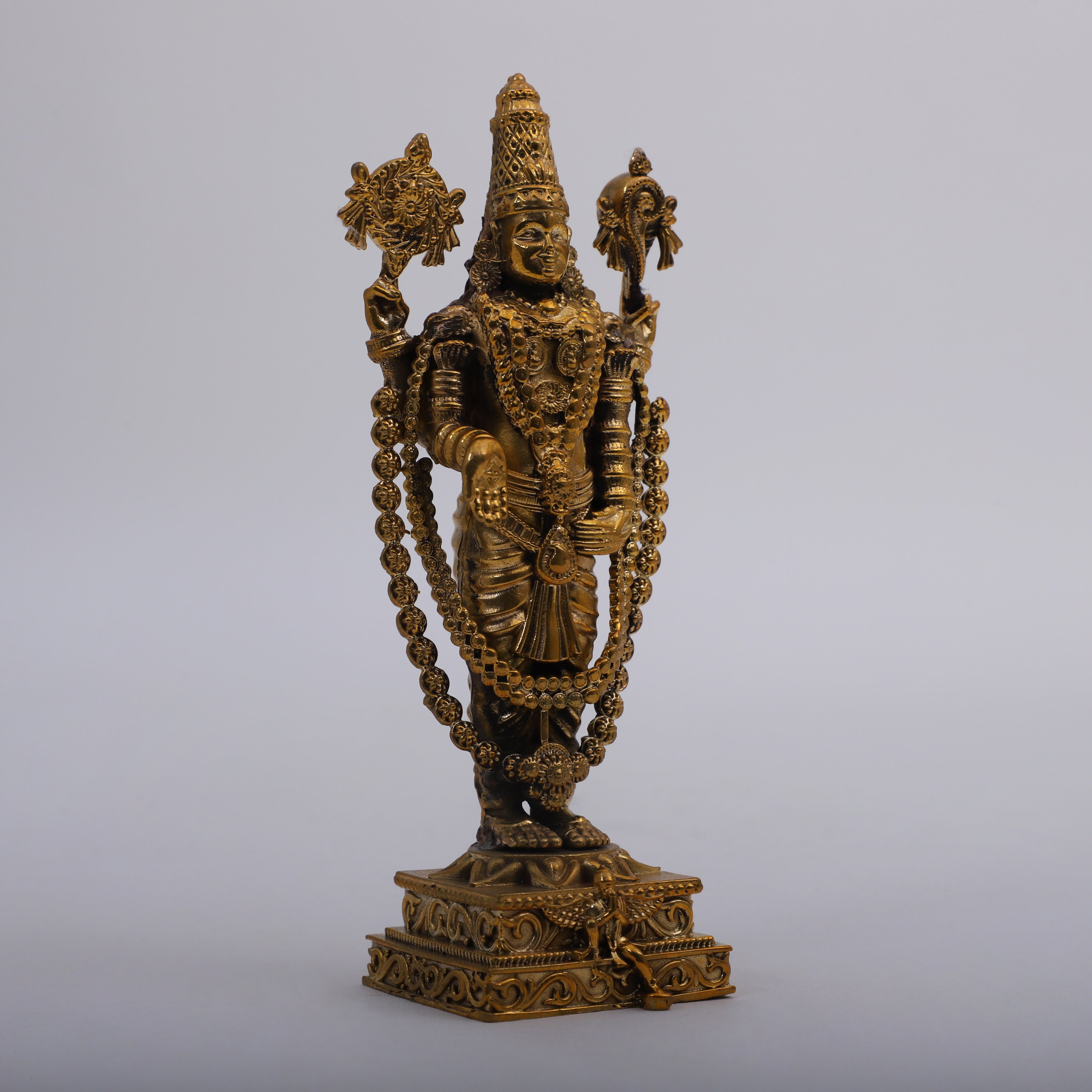 Brass Tirupati Standing