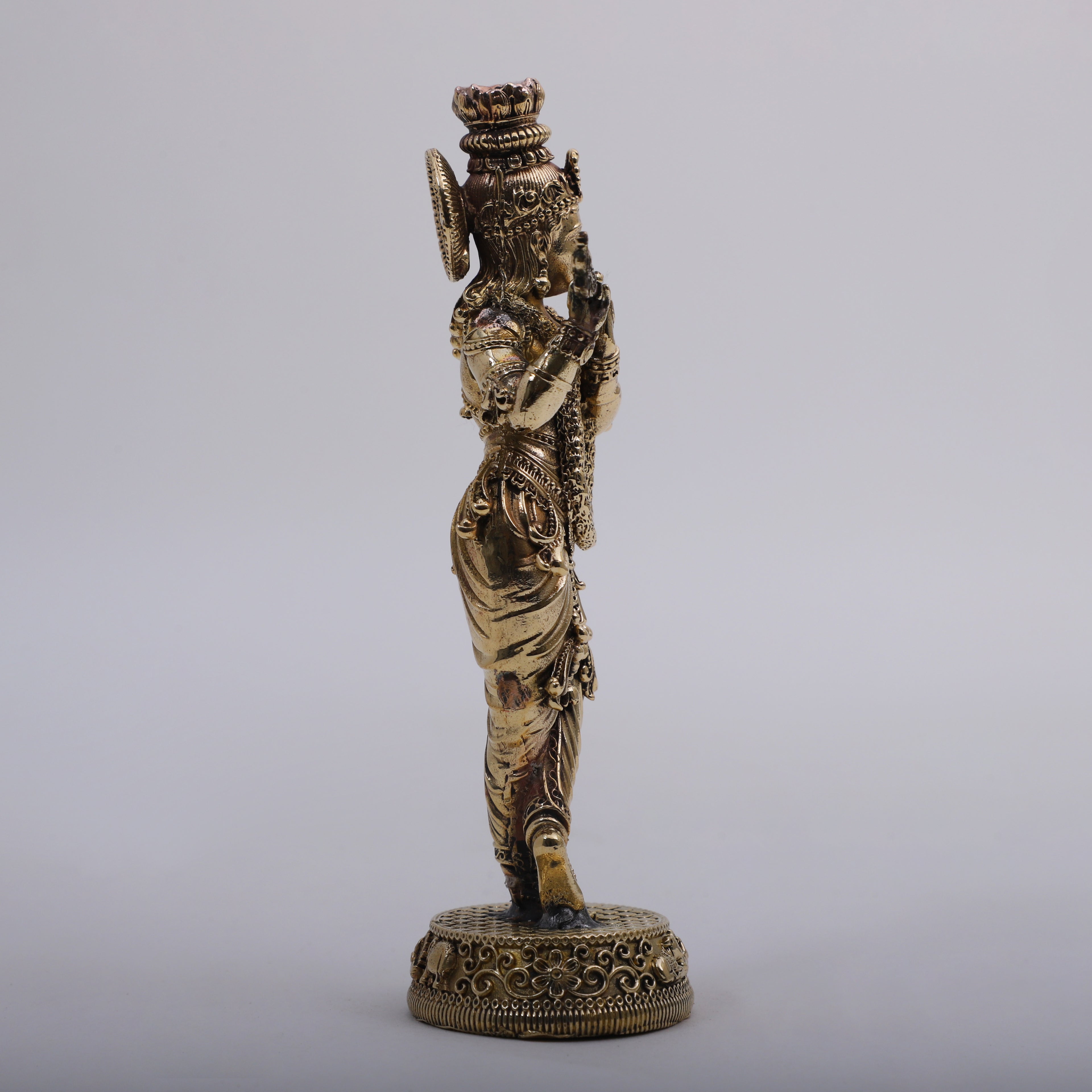 Brass Krishna Standing