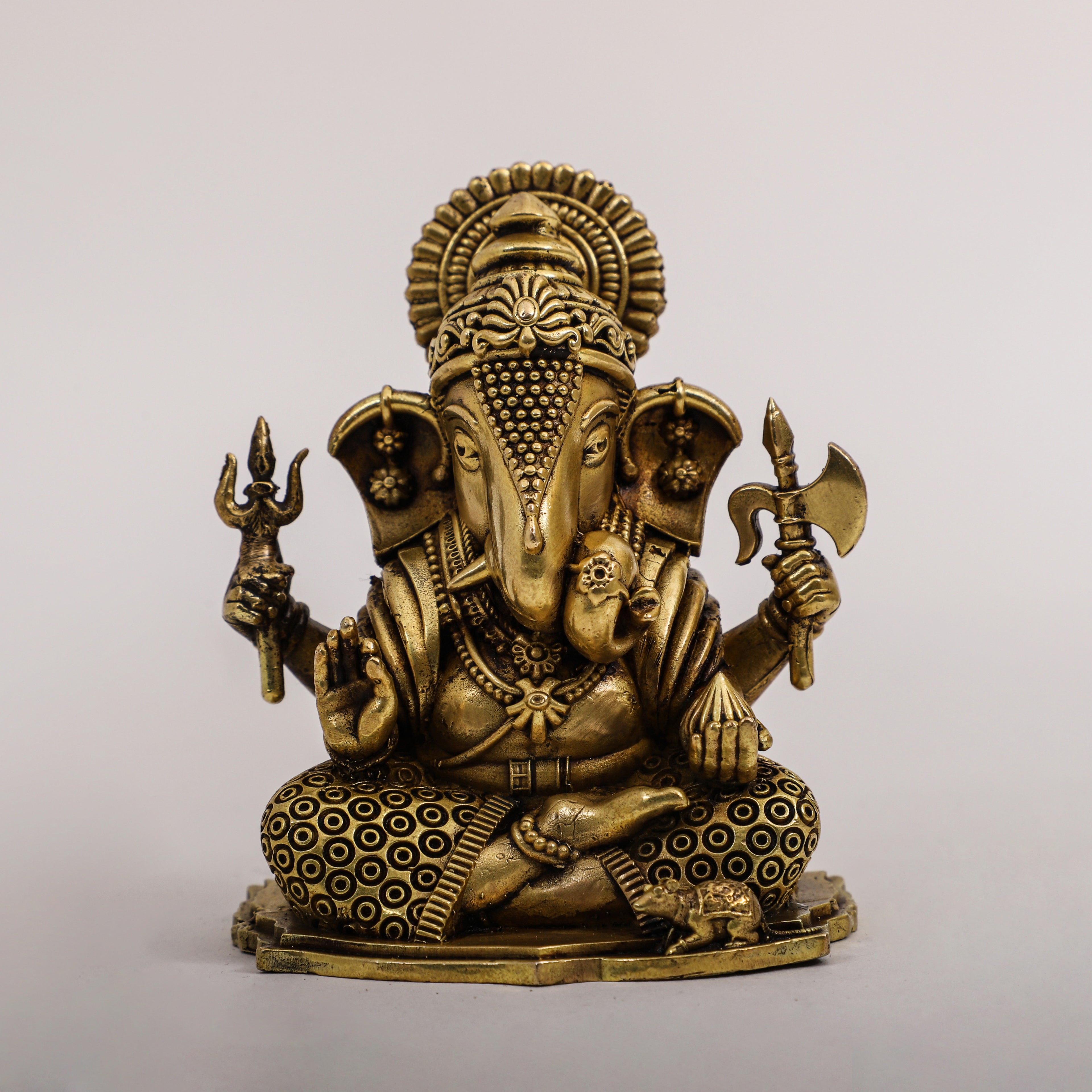 Dagdu Seth Brass Lord Ganesha