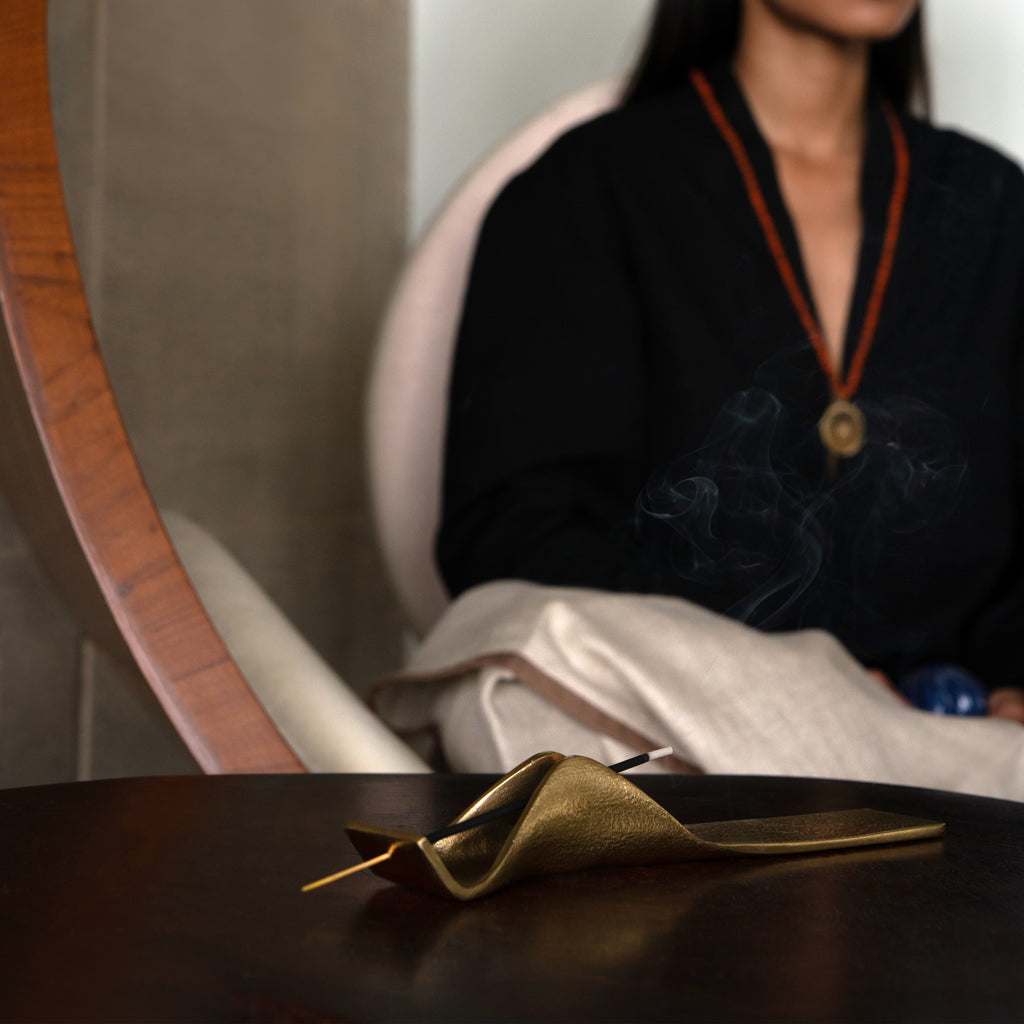 Mudra Incense Holder