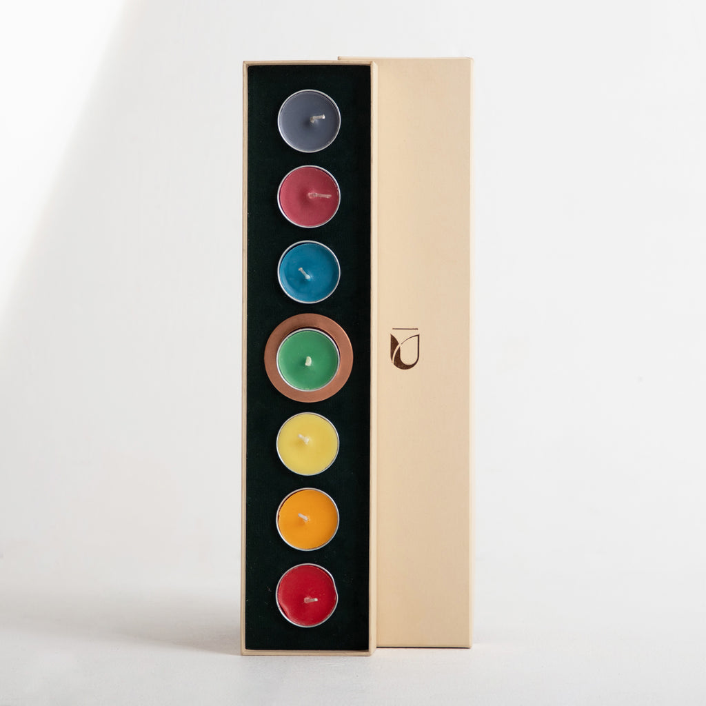 Chakra Healing Candle Set