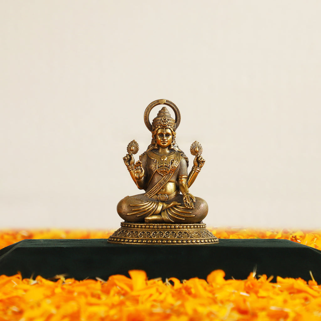 Brass Goddess Laxmi