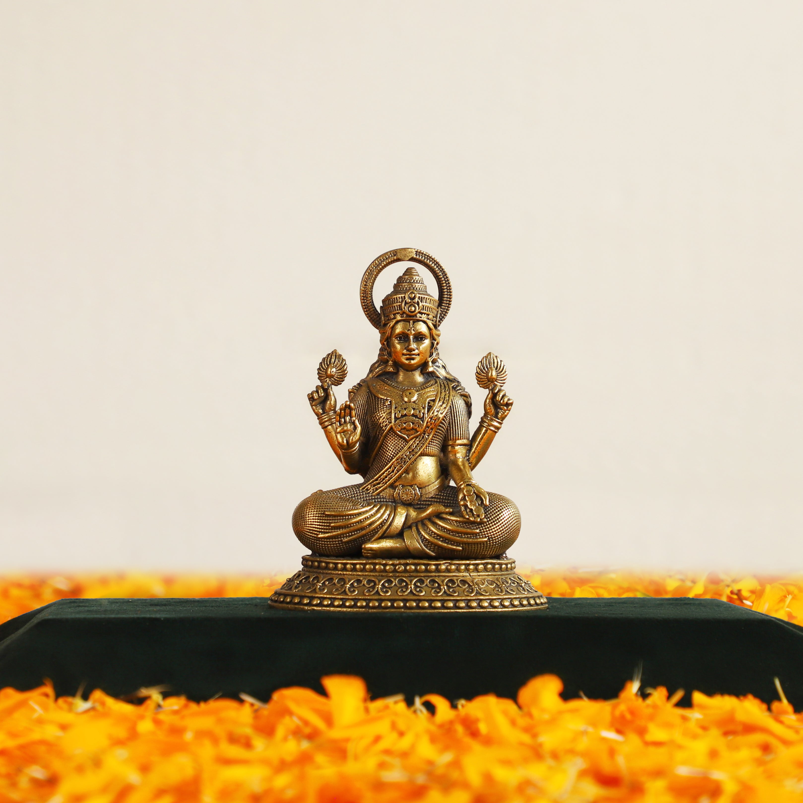 Brass Goddess Laxmi