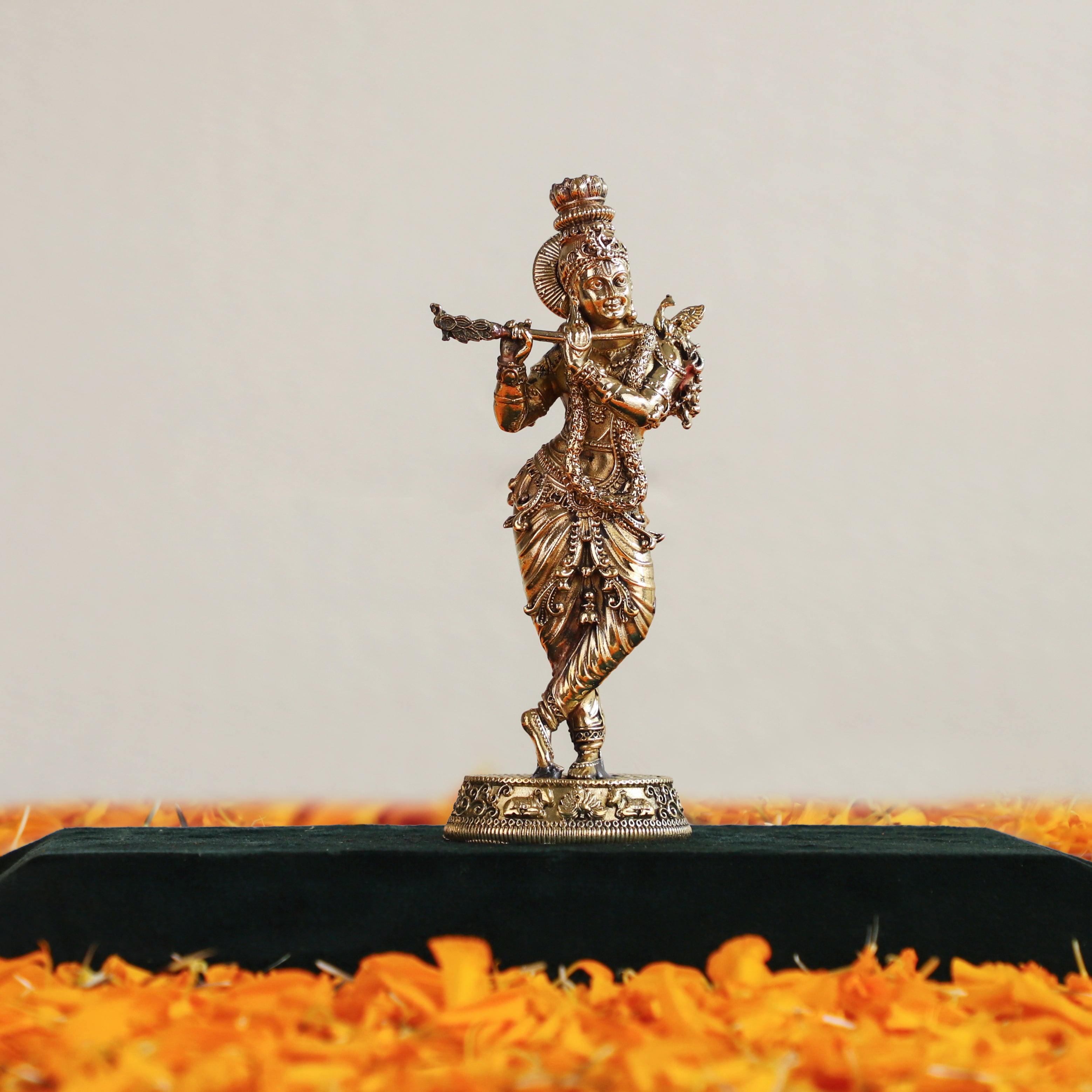 Brass Krishna Standing