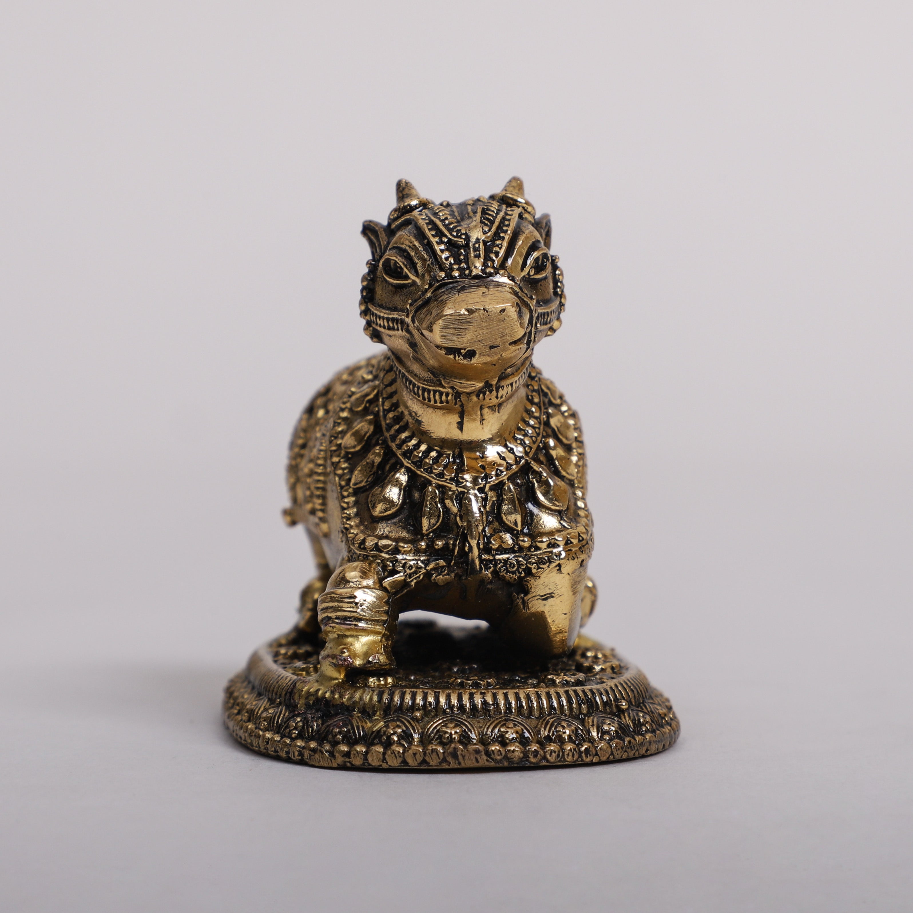 Brass Nandi Sitting