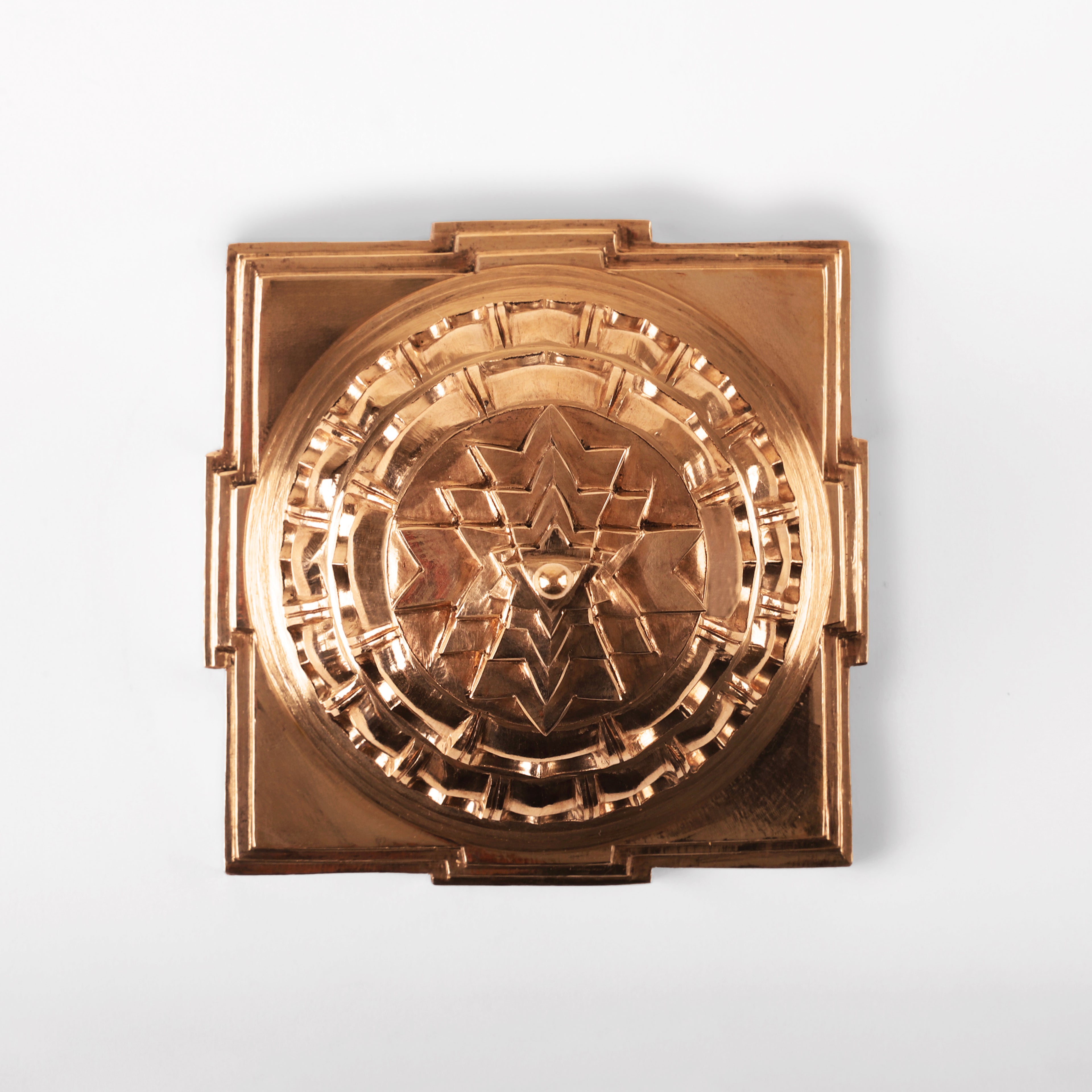 Panchaloha Maha Meru Sri Yantra