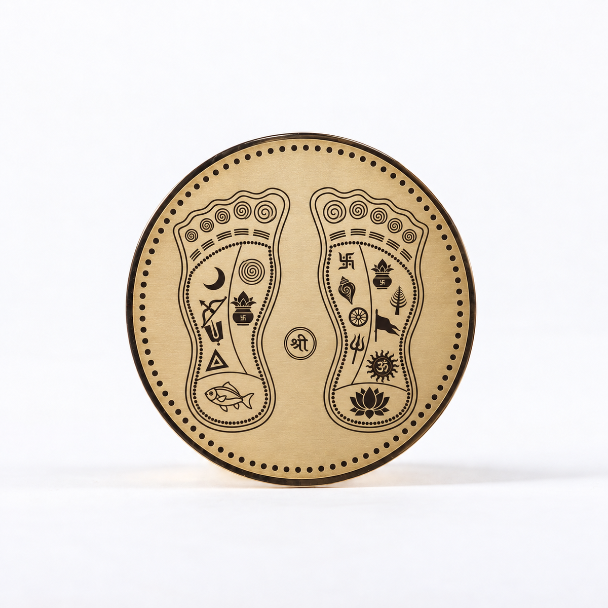 Lakshmi Padam Prayer Coin