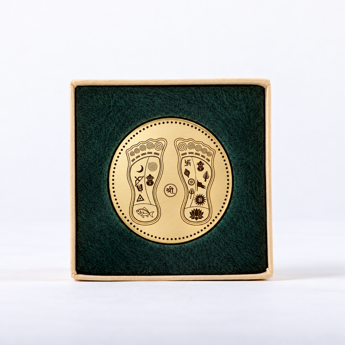 Lakshmi Padam Prayer Coin