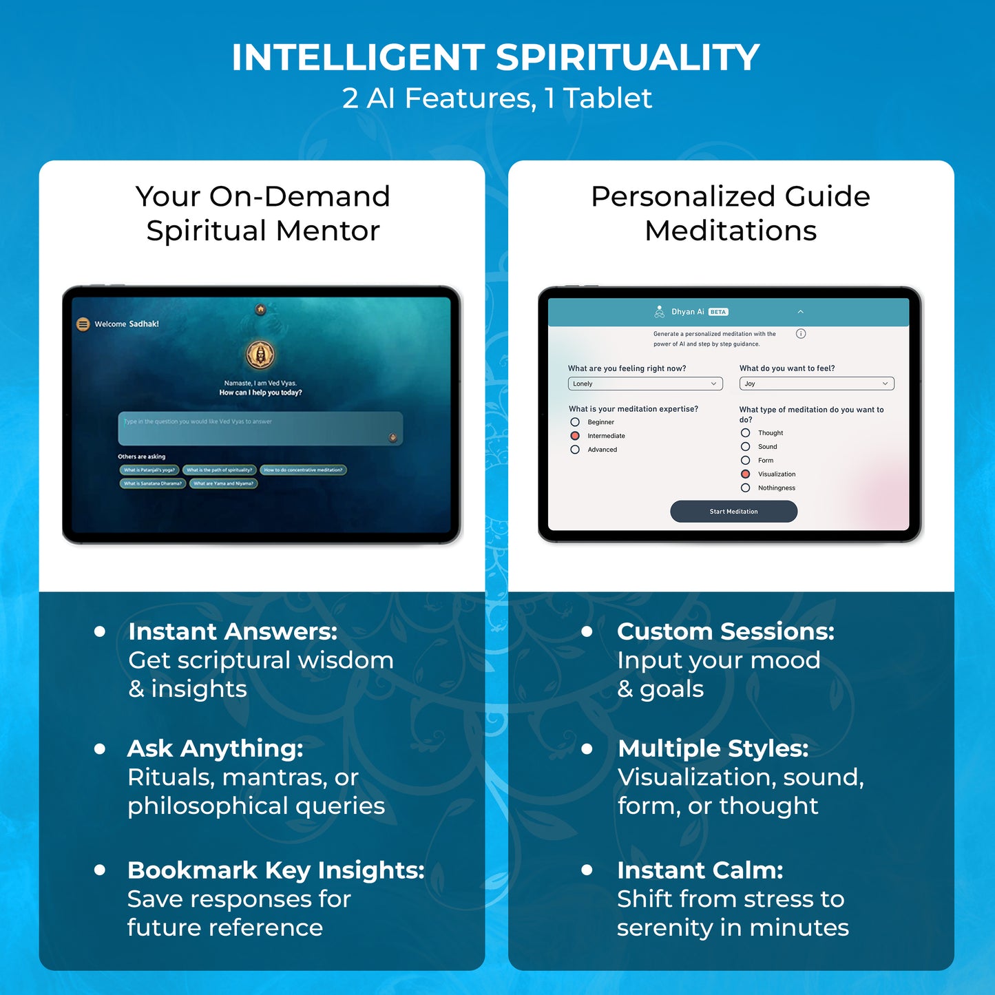 The Sadhana Tablet - Your Sacred Personal Temple