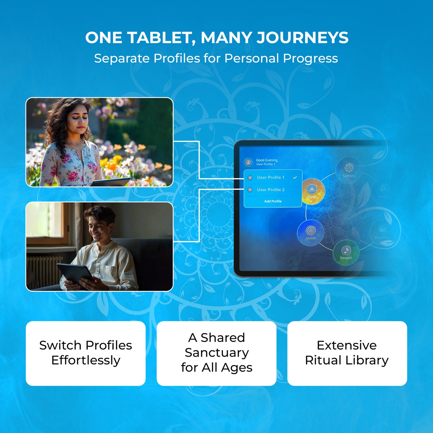 The Sadhana Tablet - Your Sacred Personal Temple