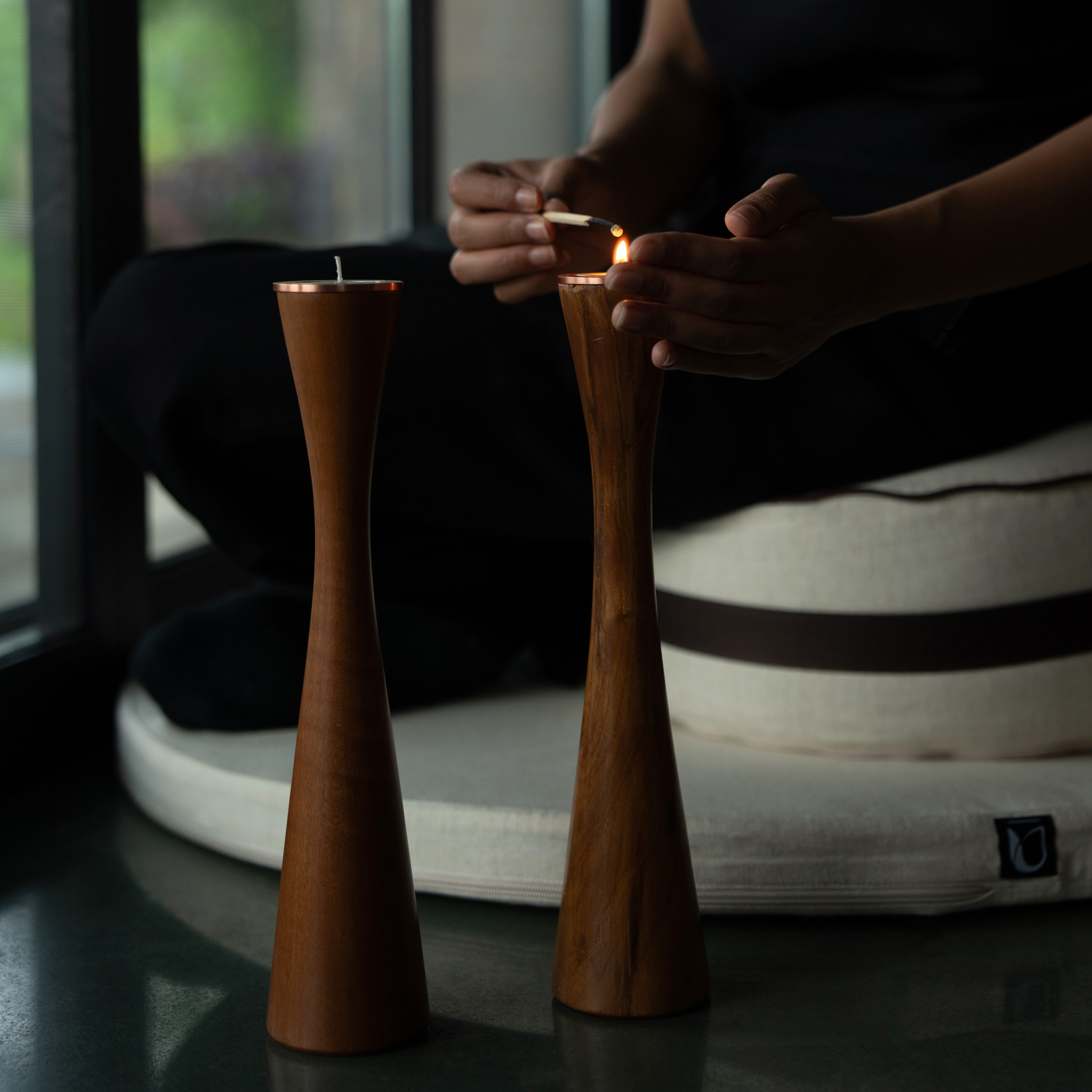 Trataka Meditation Candle Stand