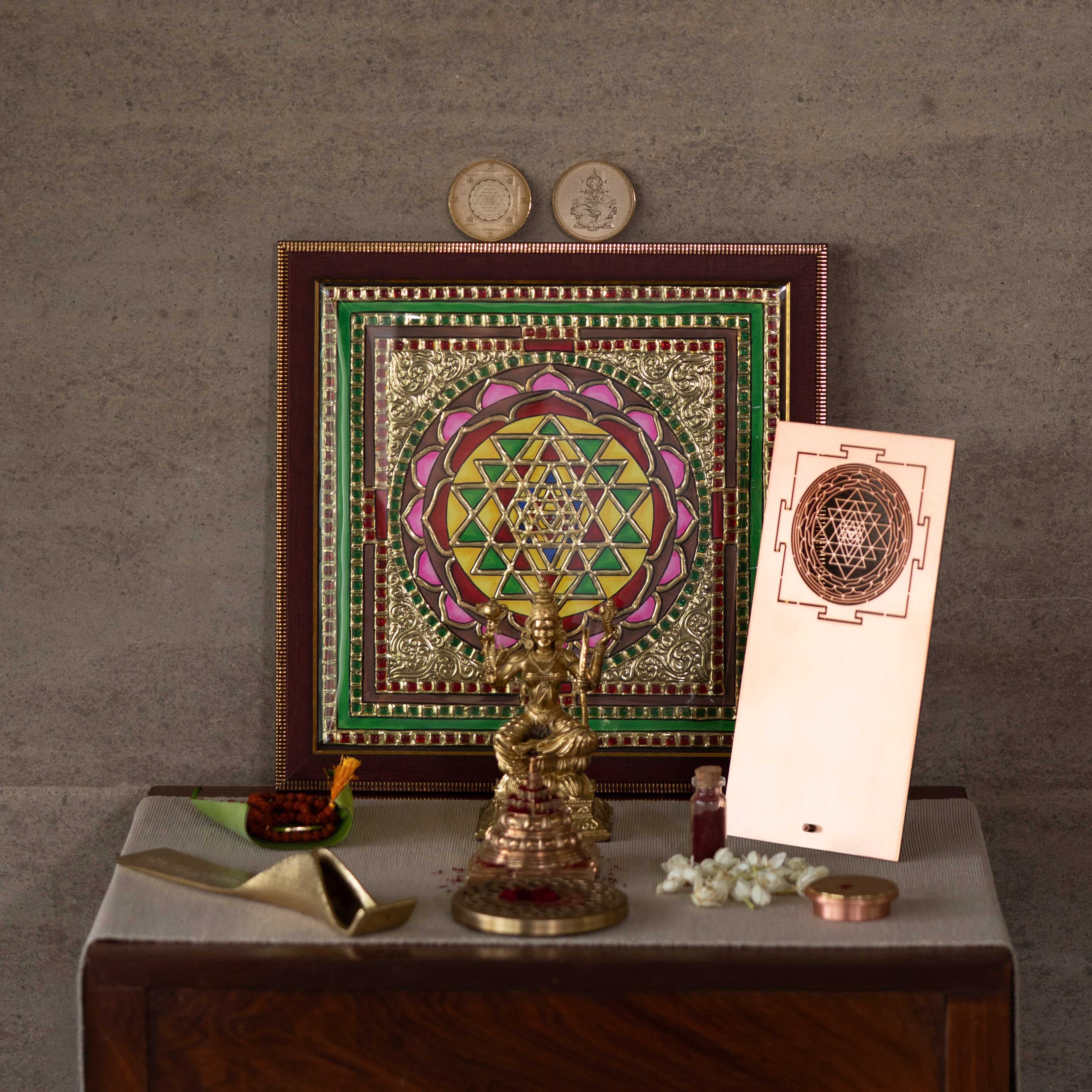 Sri Chakra Yantra Tanjore