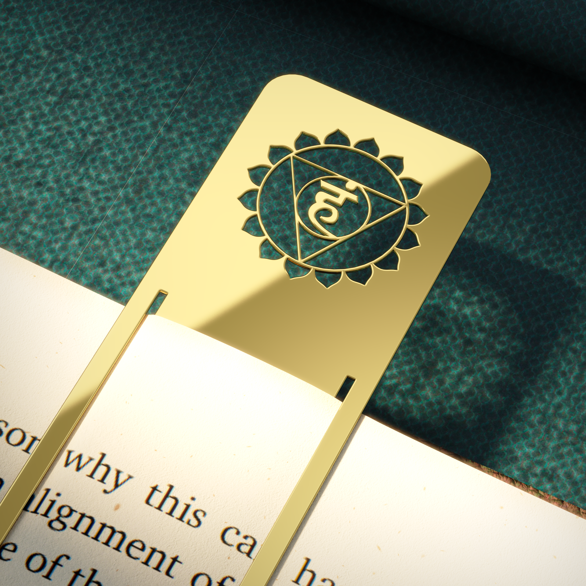 Nadis Chakra Clipper Bookmark Triangle