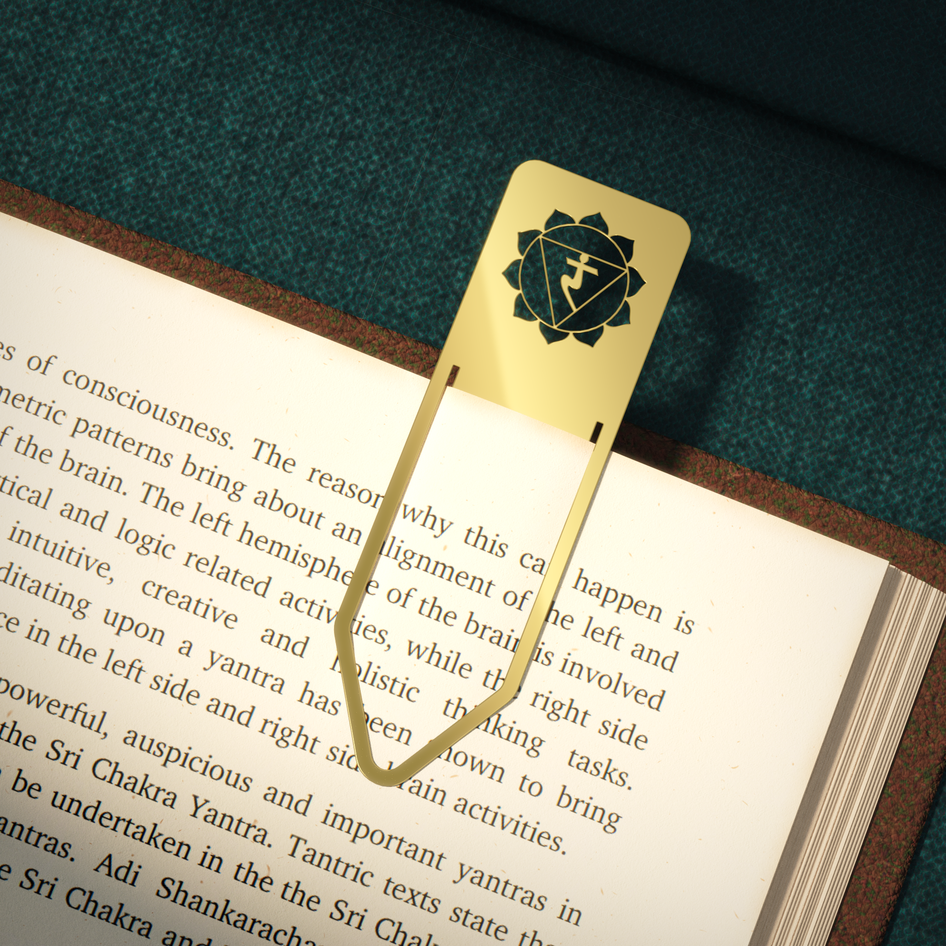 Nadis Chakra Clipper Bookmark Triangle
