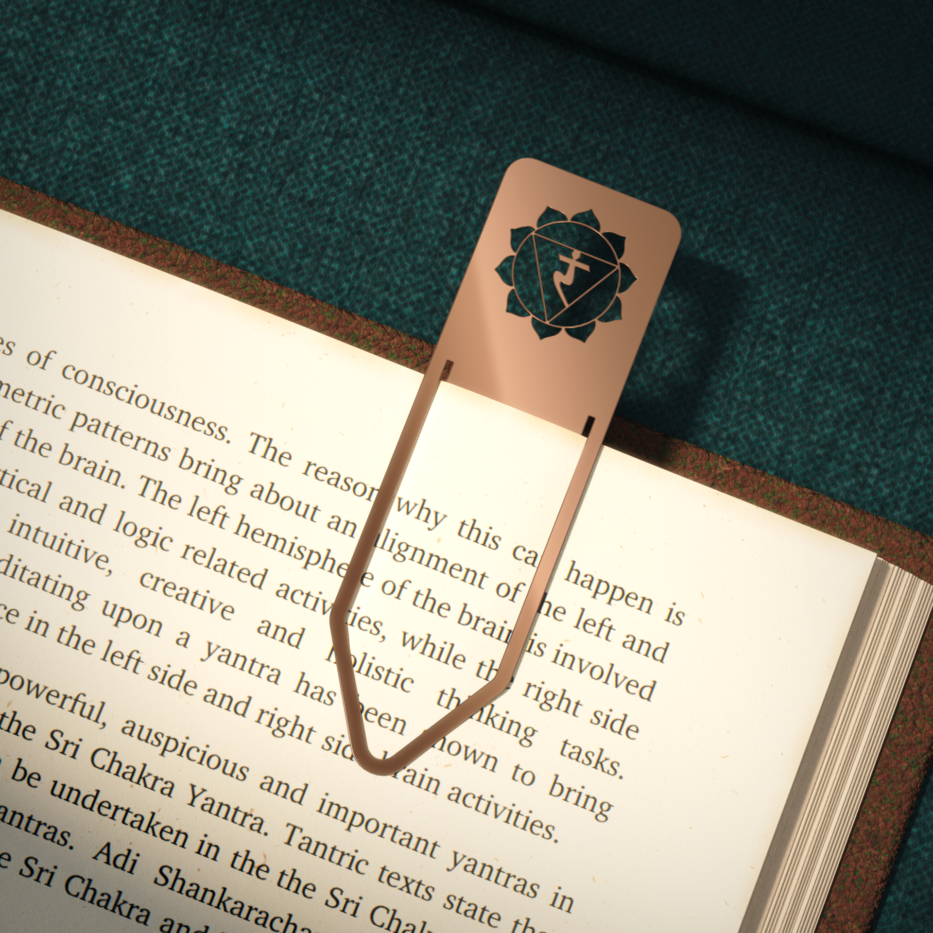 Nadis Chakra Clipper Bookmark Triangle