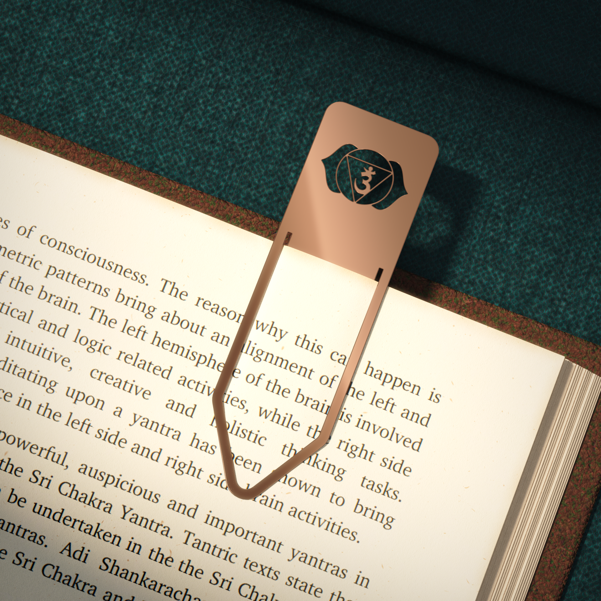 Nadis Chakra Clipper Bookmark Triangle