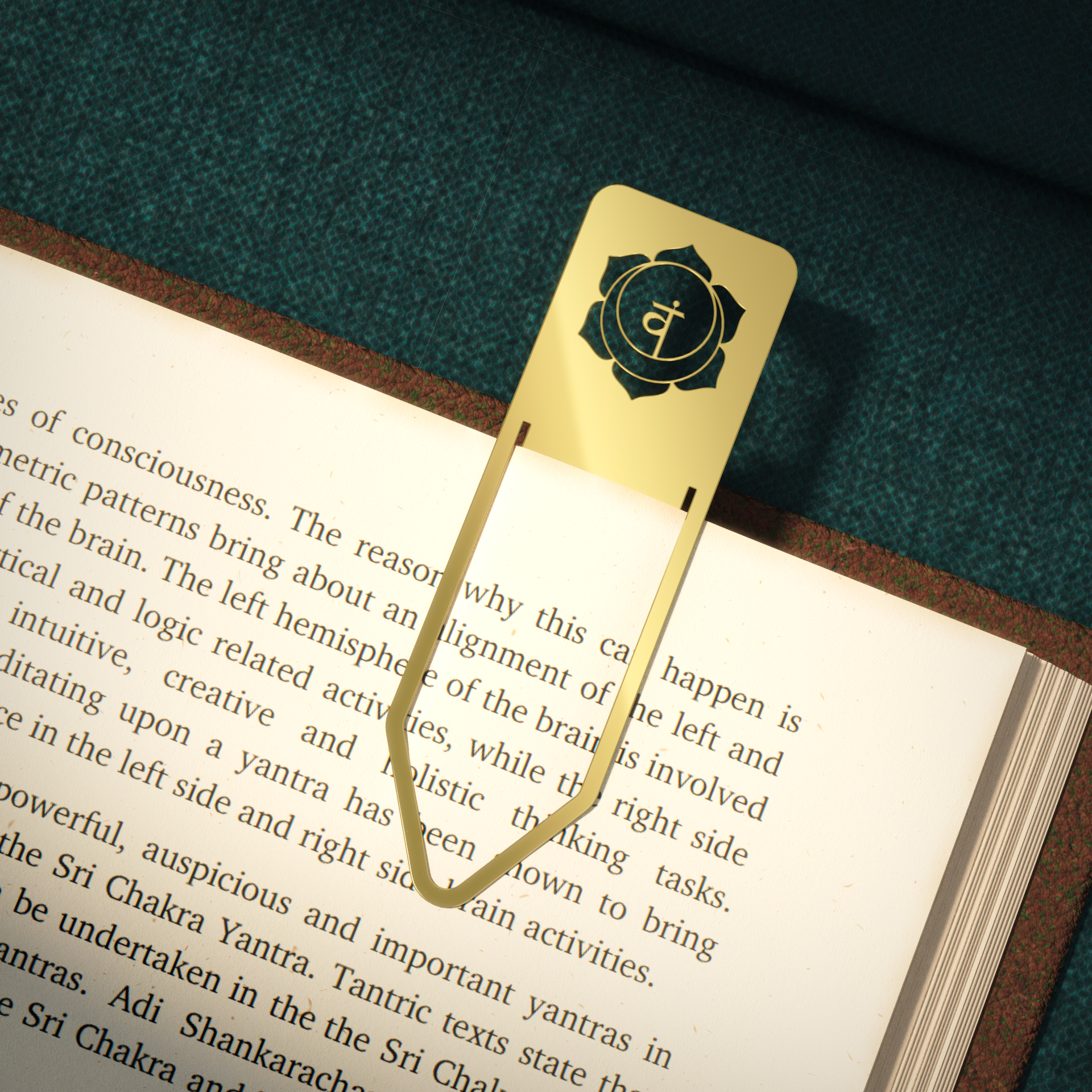 Nadis Chakra Clipper Bookmark Triangle