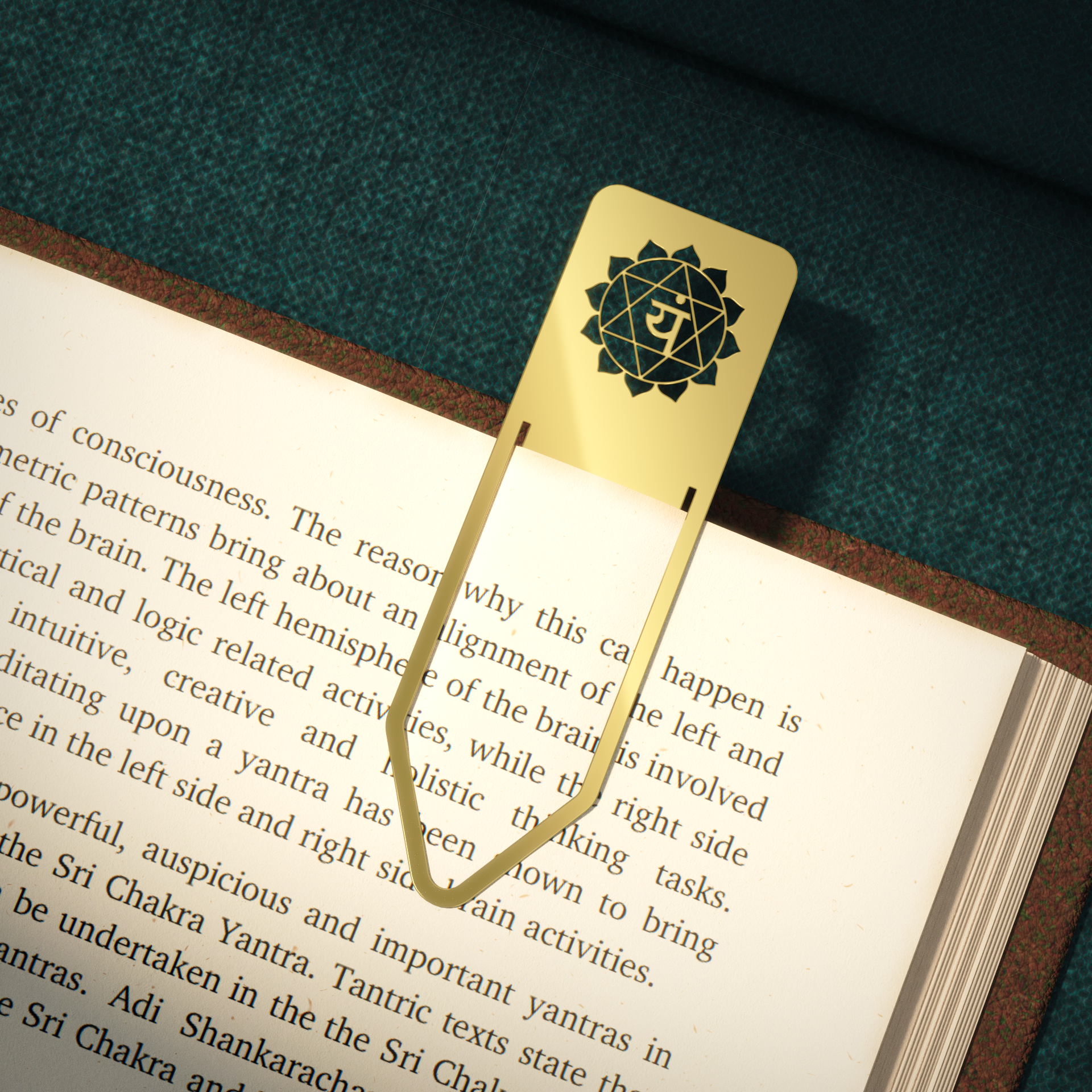 Nadis Chakra Clipper Bookmark Triangle