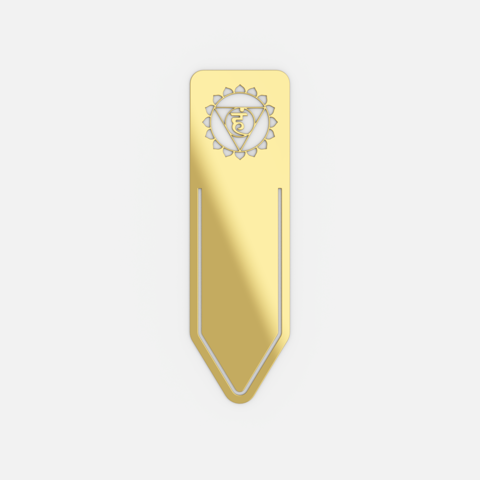 Nadis Chakra Clipper Bookmark Triangle